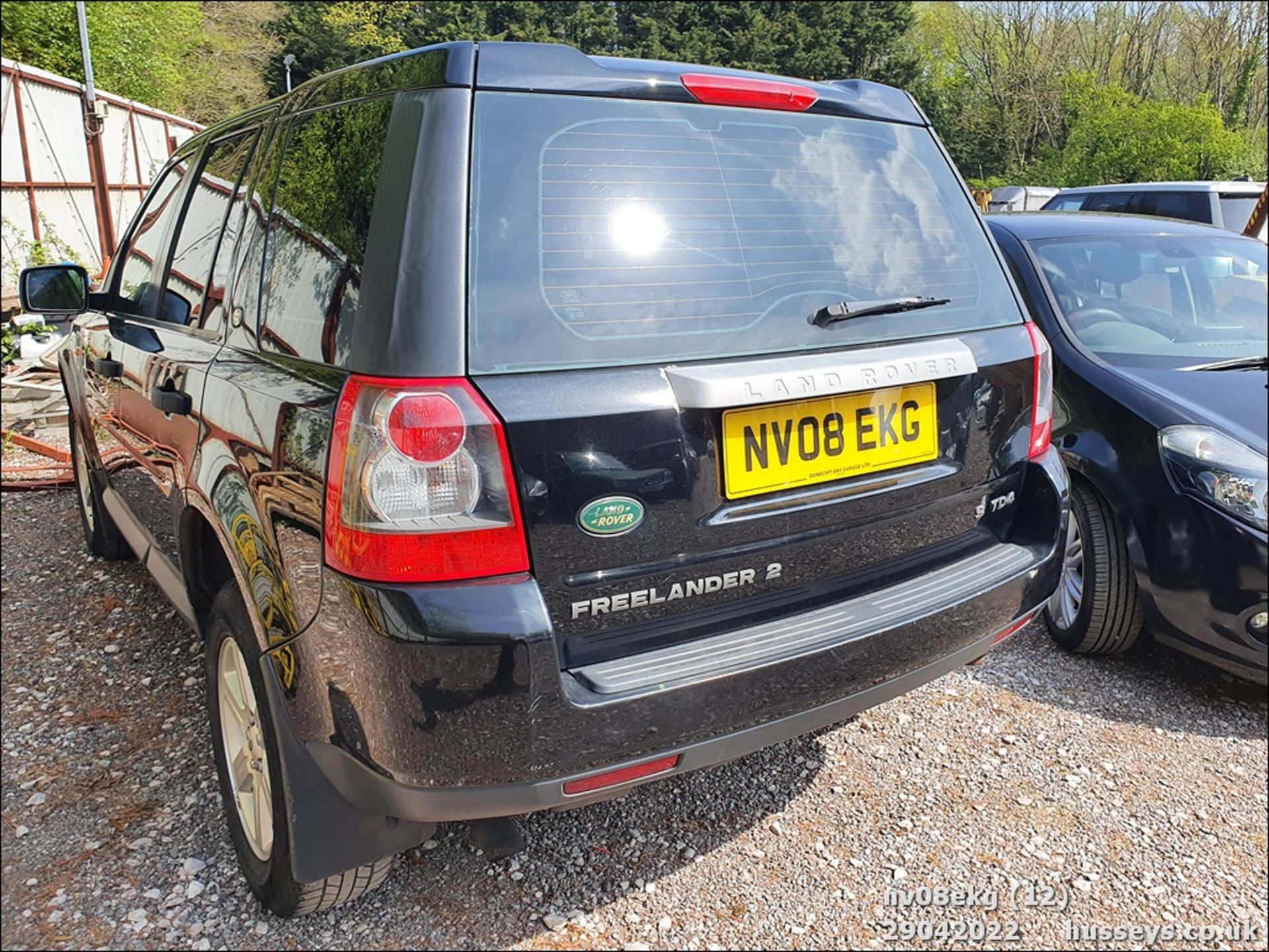 08/08 LAND ROVER FREELANDER S TD4 - 2179cc 5dr Estate (Black, 132k) - Image 12 of 34