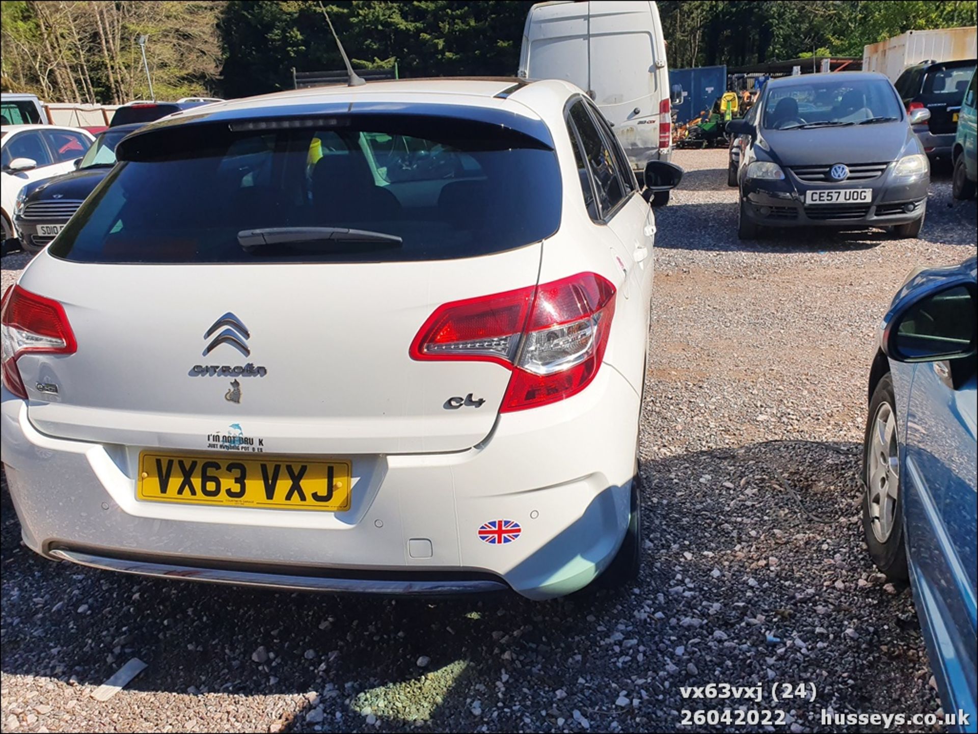 13/63 CITROEN C4 SELECTION AIRDREAM E-H - 1560cc 5dr Hatchback (White, 57k) - Image 24 of 43