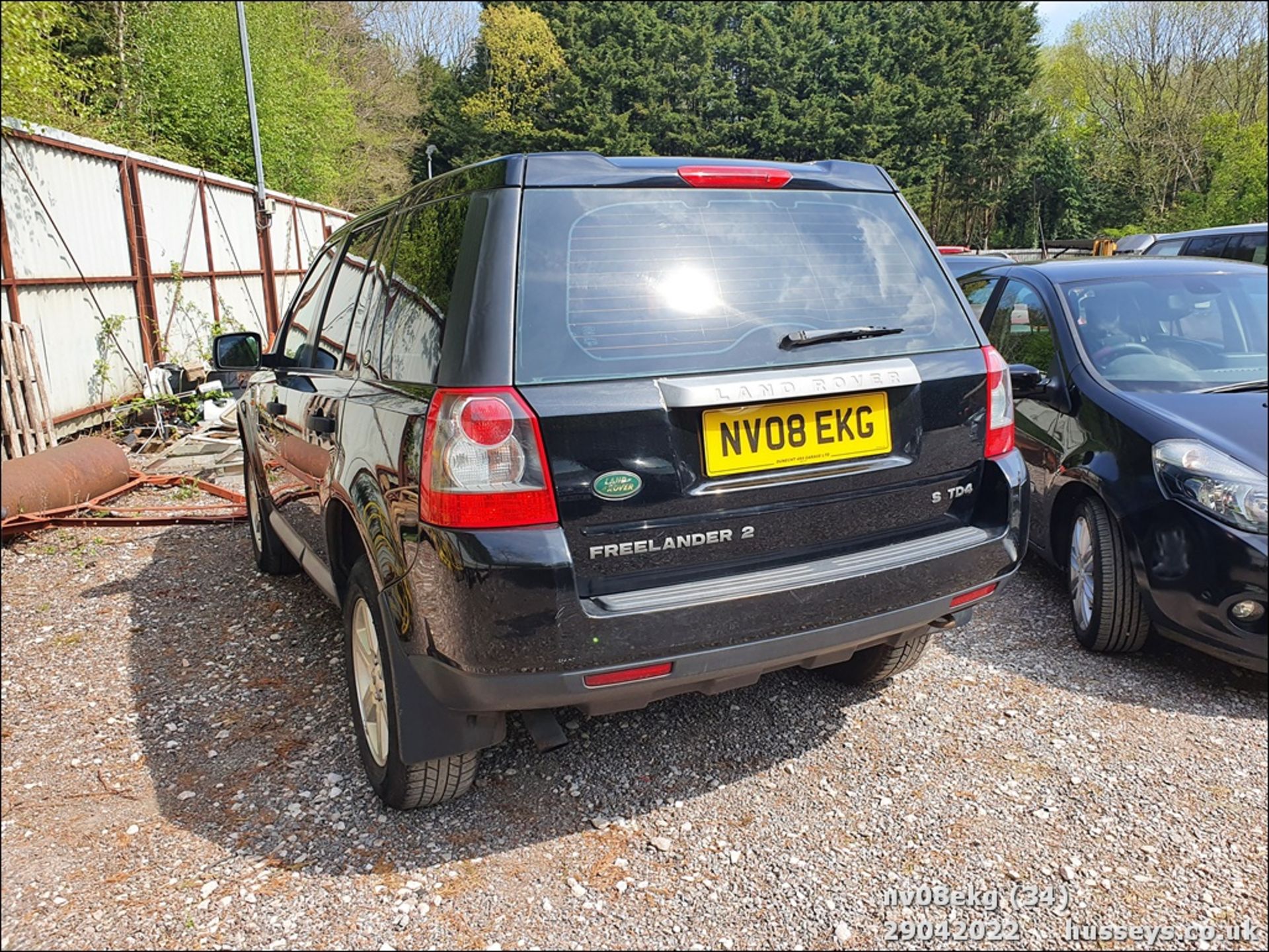 08/08 LAND ROVER FREELANDER S TD4 - 2179cc 5dr Estate (Black, 132k) - Image 34 of 34