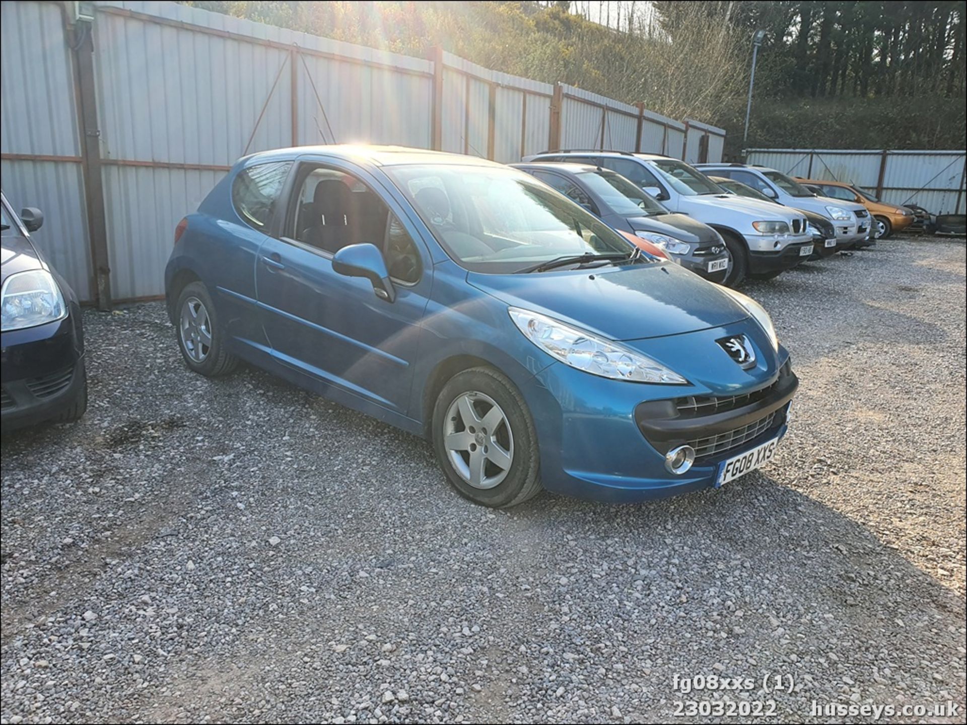 08/08 PEUGEOT 207 SPORT - 1397cc 3dr Hatchback (Blue) - Image 2 of 26