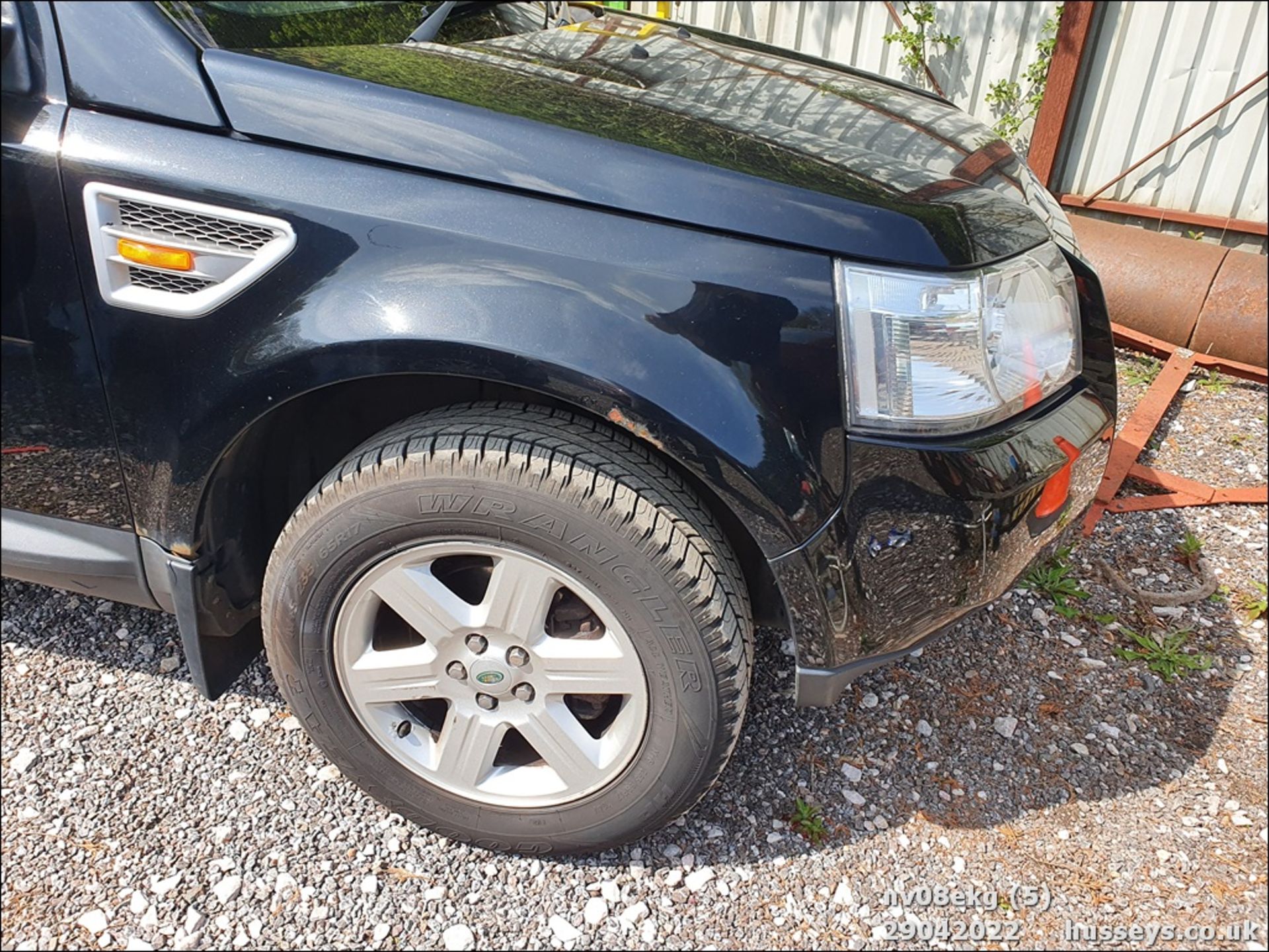 08/08 LAND ROVER FREELANDER S TD4 - 2179cc 5dr Estate (Black, 132k) - Image 4 of 34