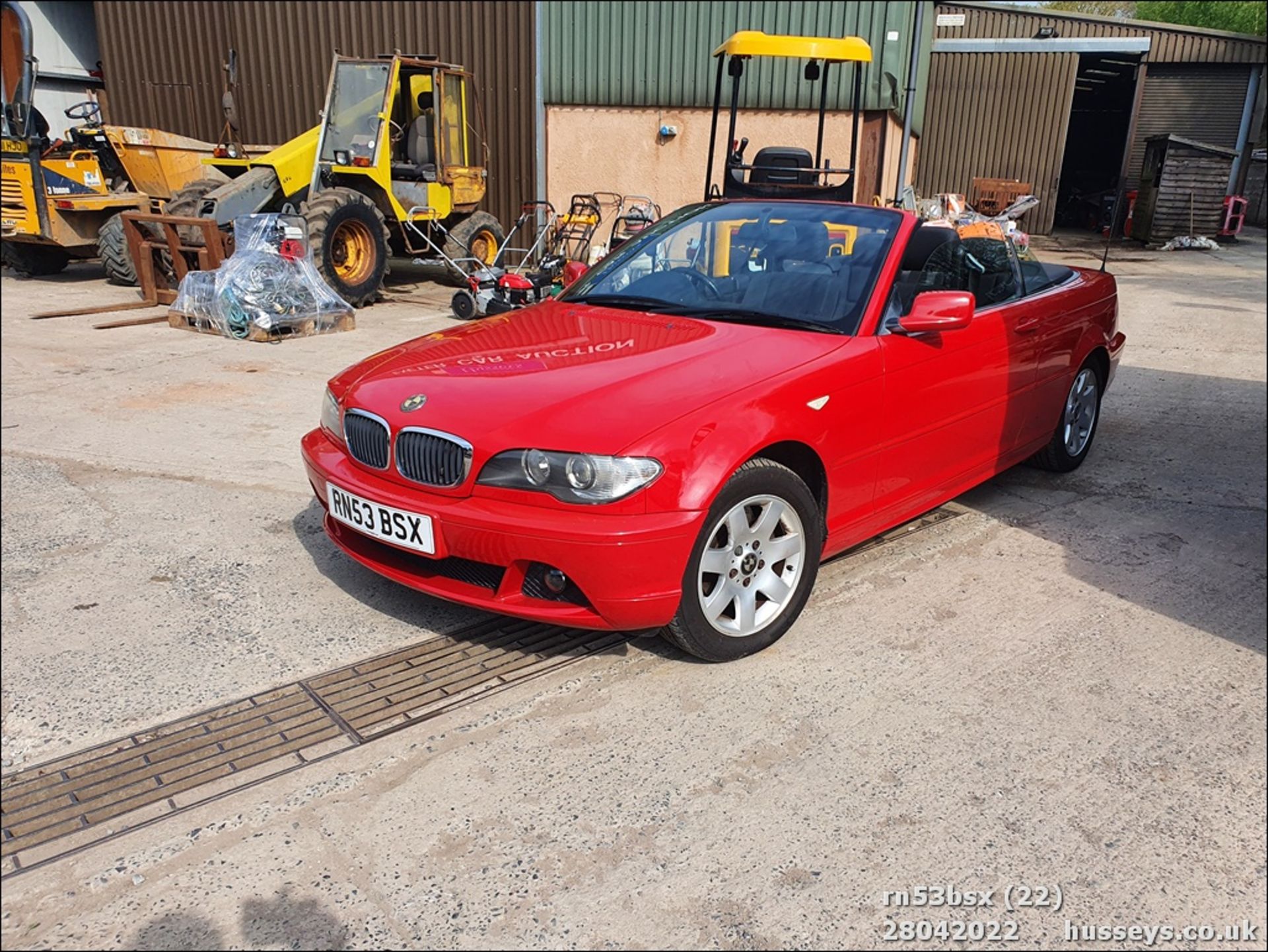 03/53 BMW 318 CI SE - 1995cc 2dr Convertible (Red) - Image 22 of 25