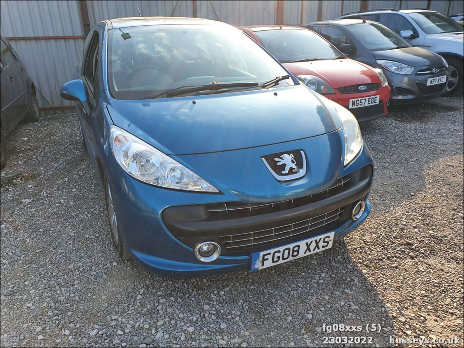 08/08 PEUGEOT 207 SPORT - 1397cc 3dr Hatchback (Blue) - Image 6 of 26