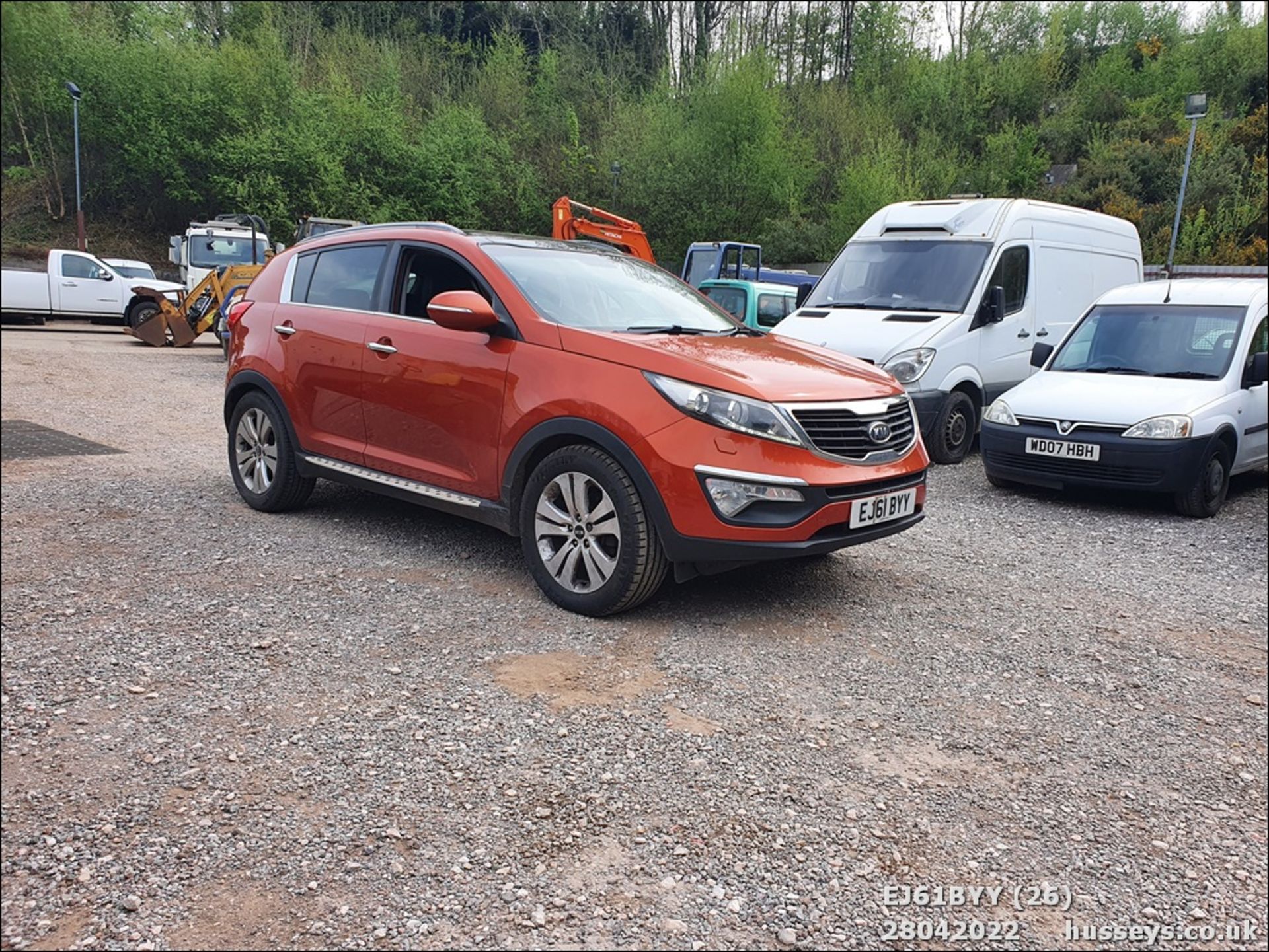 11/61 KIA SPORTAGE 3 SAT NAV CRDI - 1685cc 5dr Estate (Orange, 192k) - Image 26 of 27