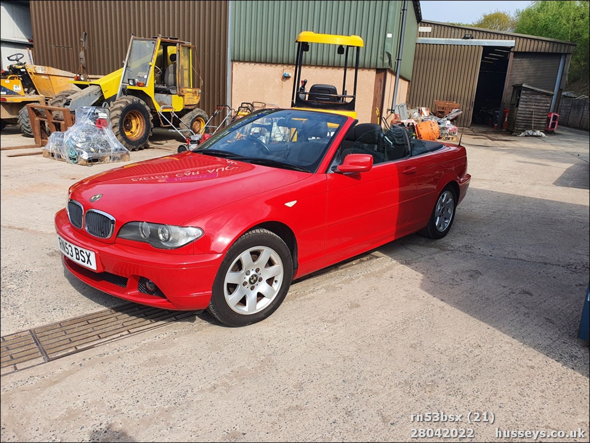 03/53 BMW 318 CI SE - 1995cc 2dr Convertible (Red) - Image 21 of 25