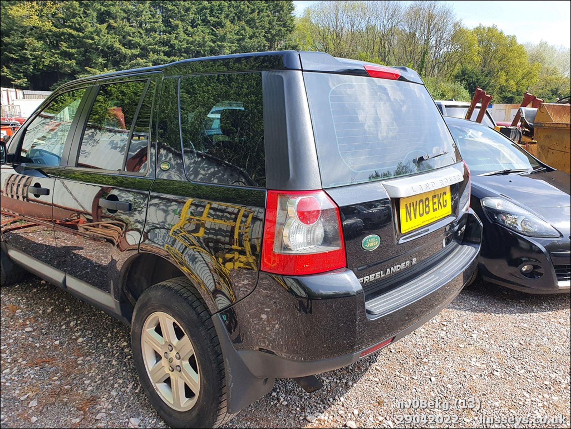 08/08 LAND ROVER FREELANDER S TD4 - 2179cc 5dr Estate (Black, 132k) - Image 13 of 34