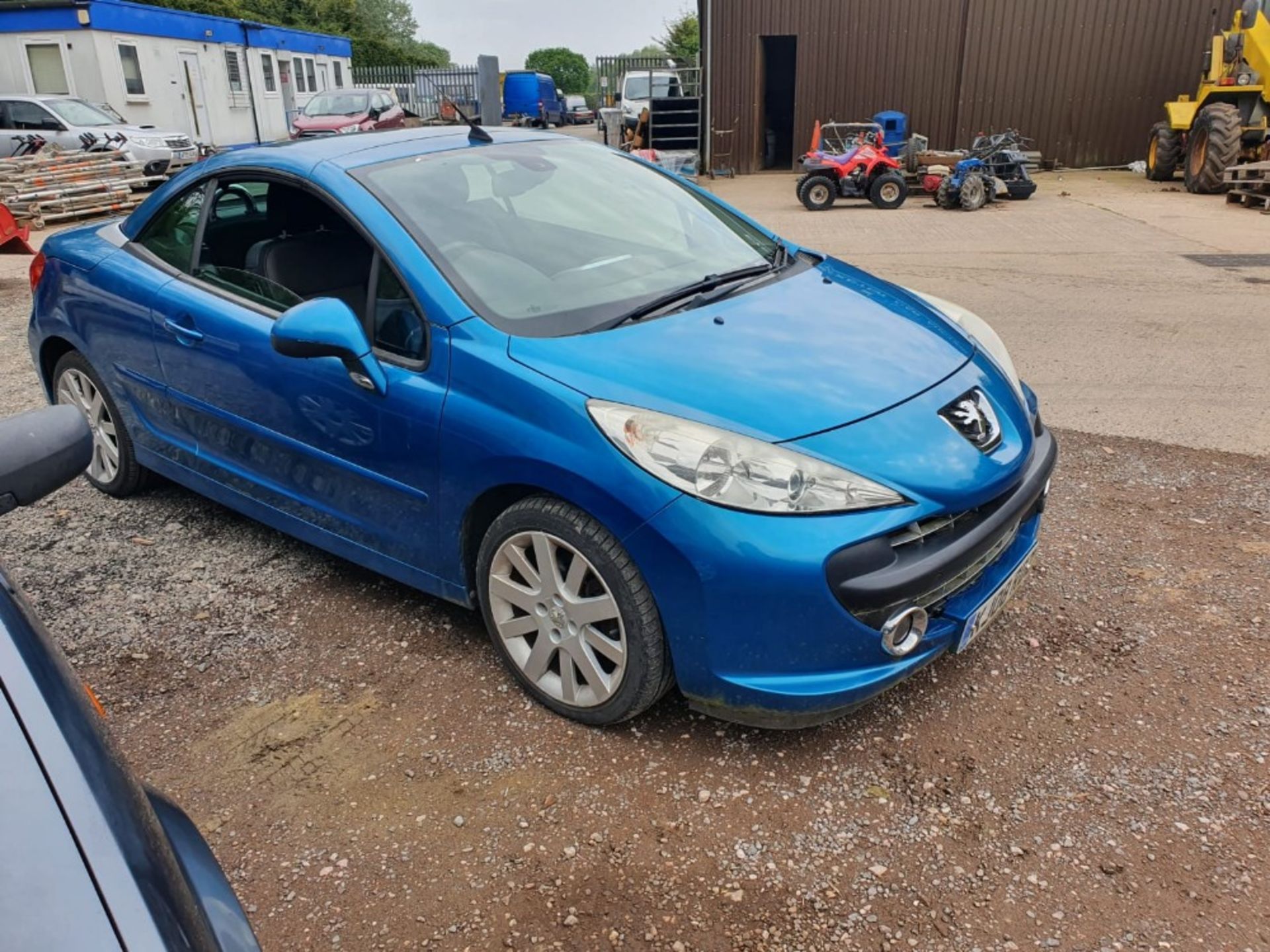 08/08 PEUGEOT 207 GT CC - 1598cc 2dr Convertible (Blue, 73k)