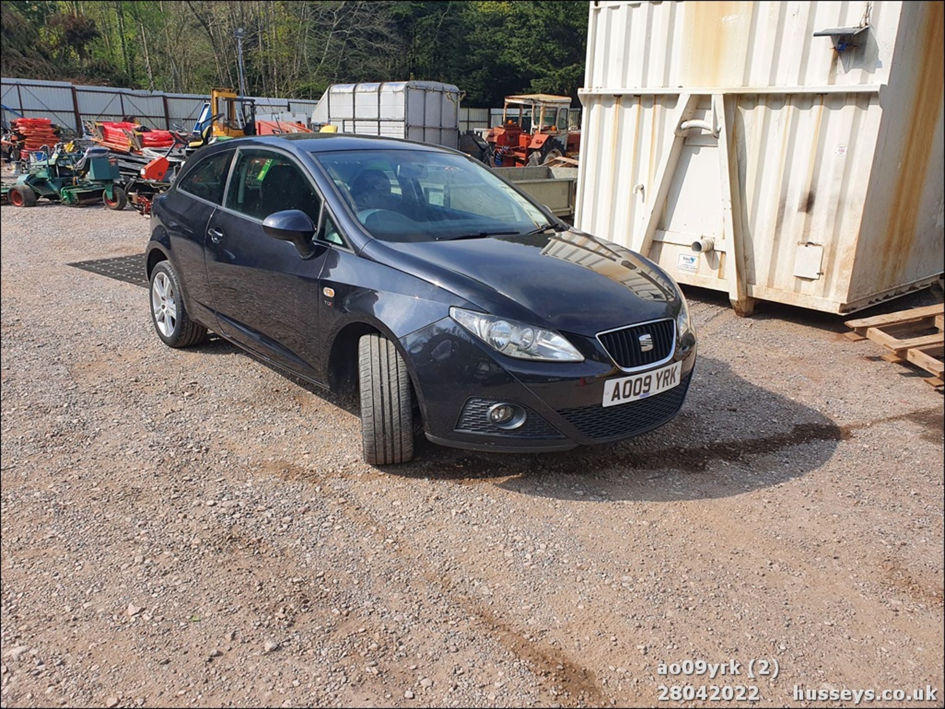 09/09 SEAT IBIZA SPORT TDI - 1896cc 3dr Hatchback (Black, 87k) - Image 3 of 33