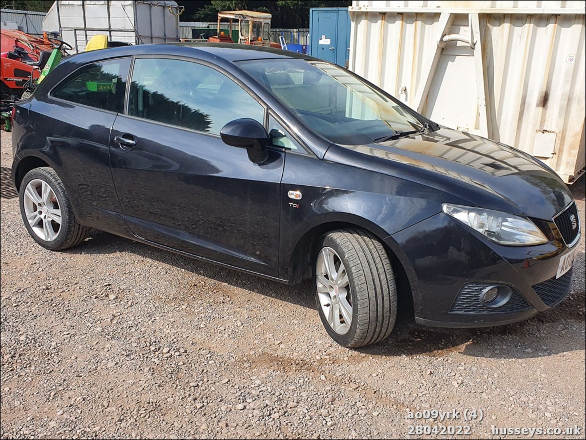 09/09 SEAT IBIZA SPORT TDI - 1896cc 3dr Hatchback (Black, 87k)