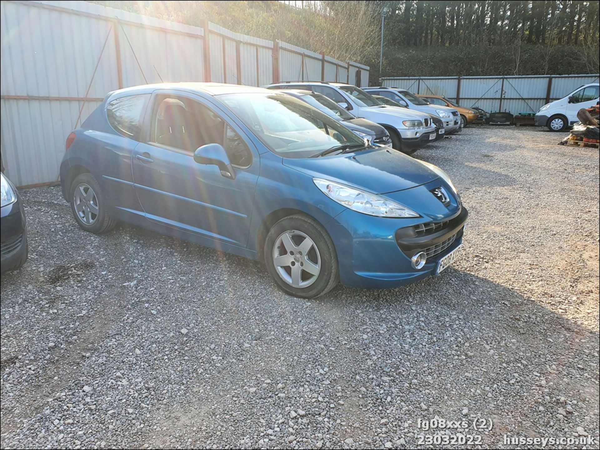 08/08 PEUGEOT 207 SPORT - 1397cc 3dr Hatchback (Blue) - Image 3 of 26