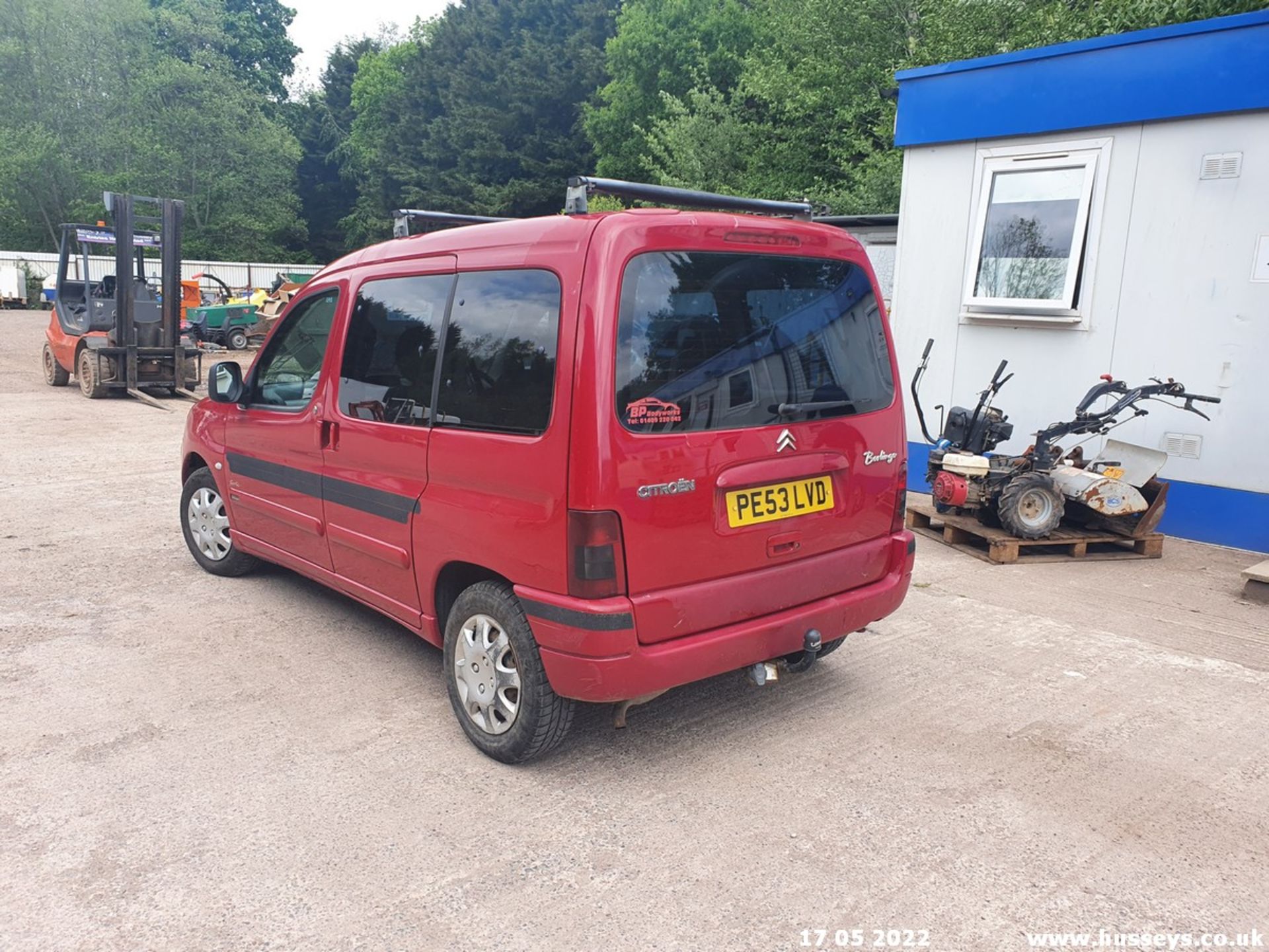 03/53 CITROEN BERLINGO M-SPACE FORTE D - 1868cc 5dr MPV (Red, 119k) - Image 19 of 42