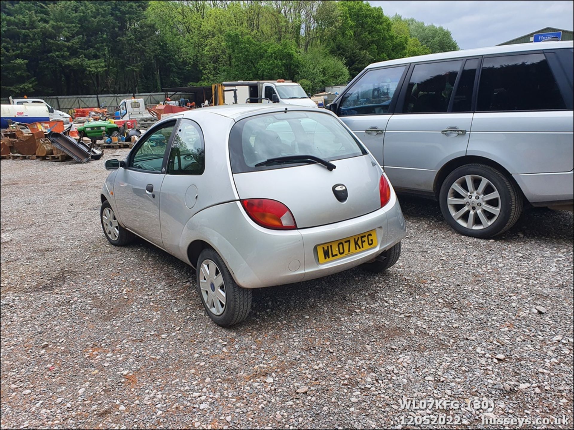 07/07 FORD KA STYLE CLIMATE - 1297cc 3dr Hatchback (Silver, 64k) - Image 26 of 35