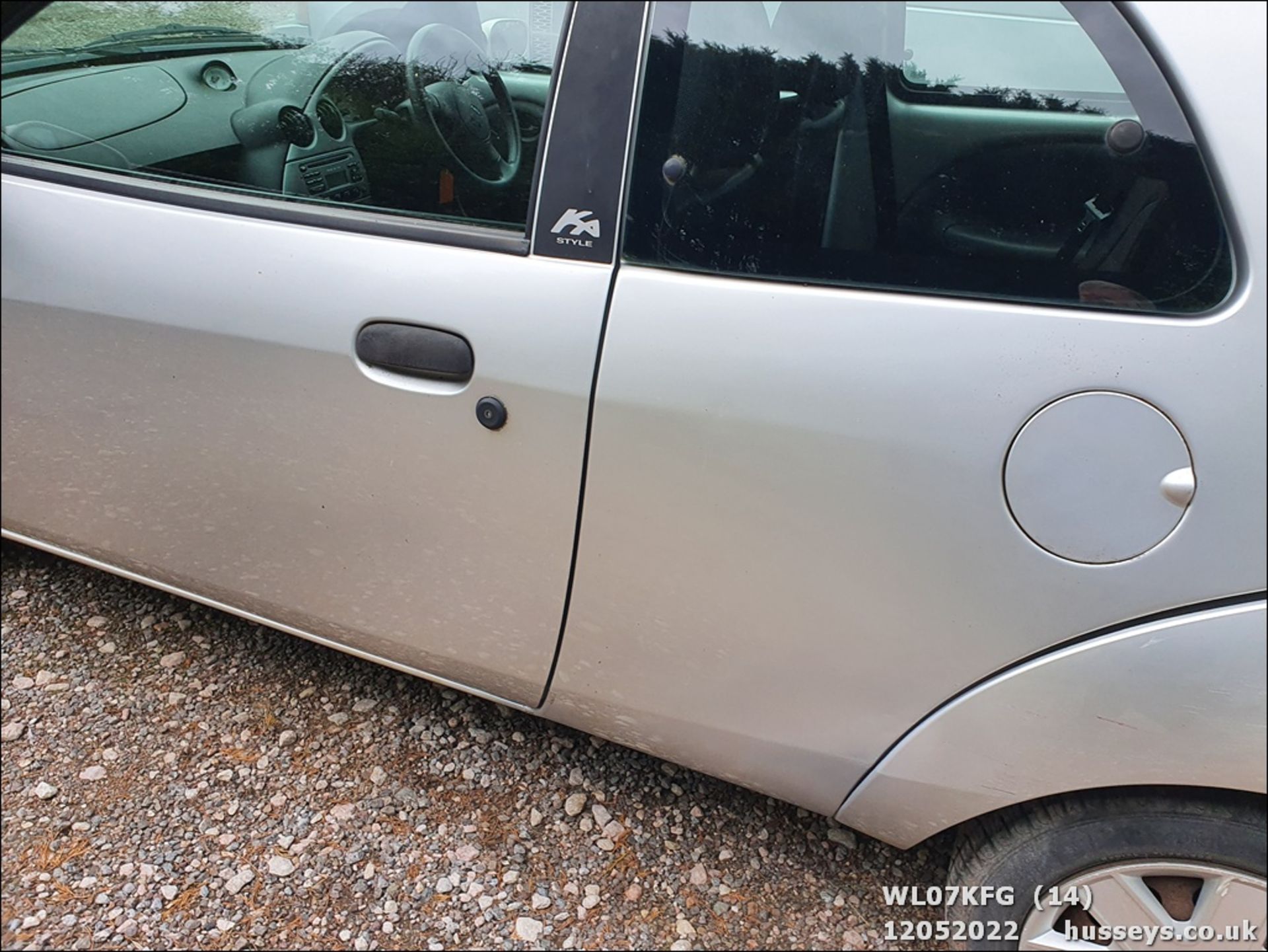 07/07 FORD KA STYLE CLIMATE - 1297cc 3dr Hatchback (Silver, 64k) - Image 16 of 35