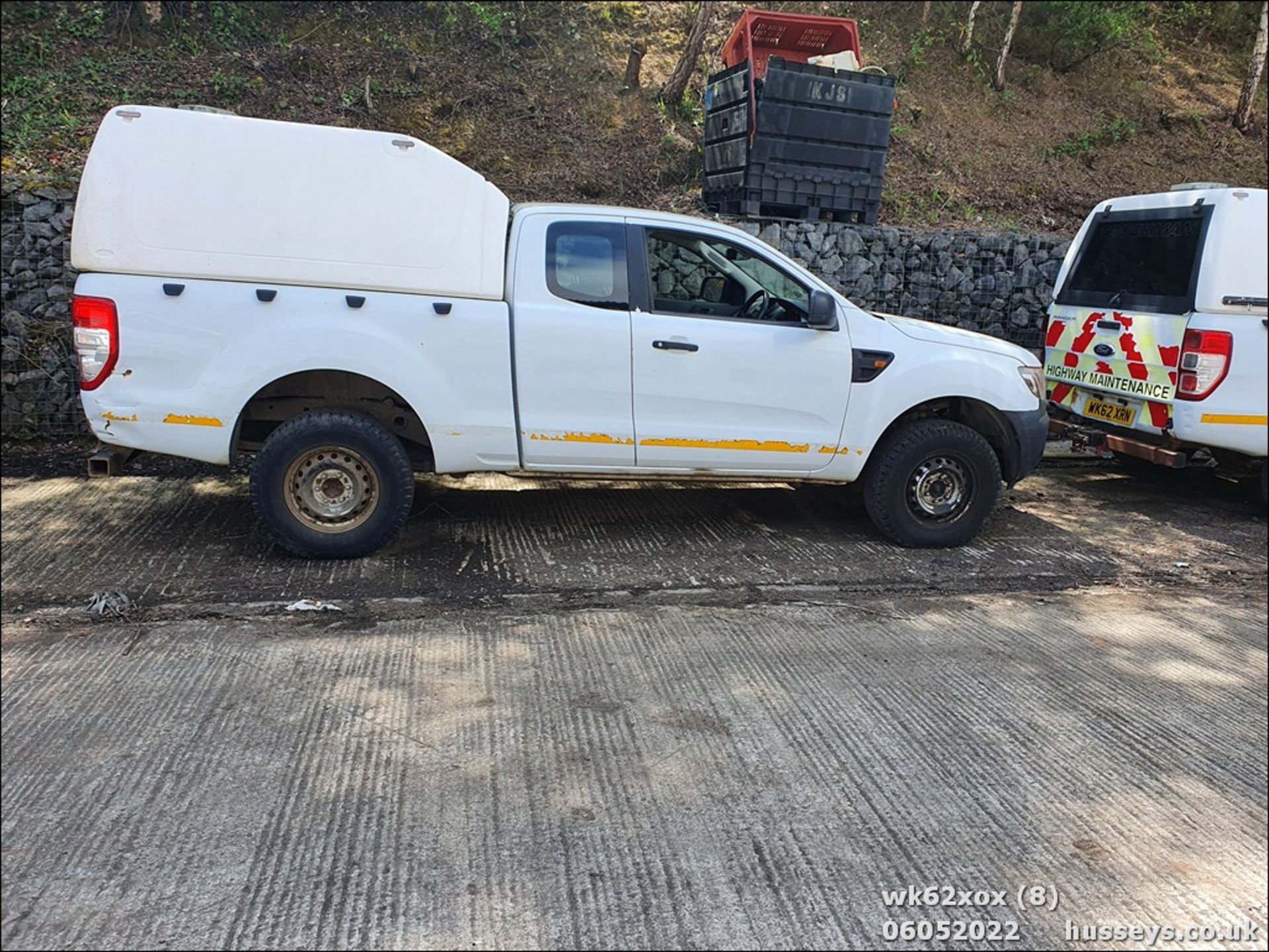 12/62 FORD RANGER XL 4X4 TDCI - 2198cc 3dr (White, 105k) - Image 9 of 34