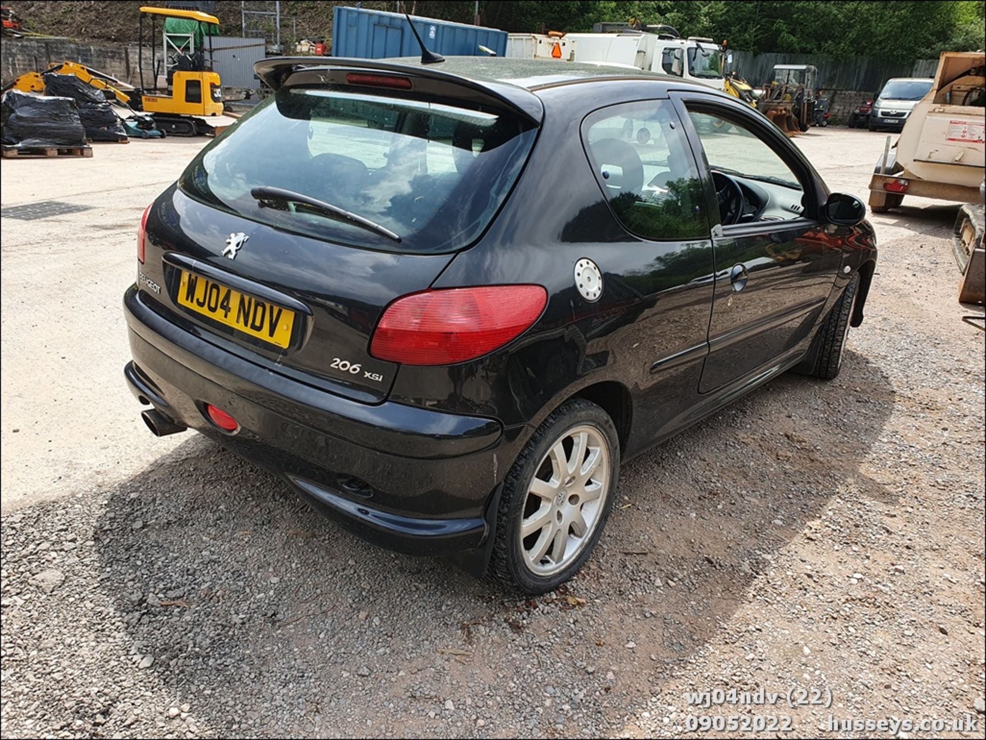 04/04 PEUGEOT 206 XSI TDI - 1997cc 3dr Hatchback (Black, 172k) - Image 22 of 43