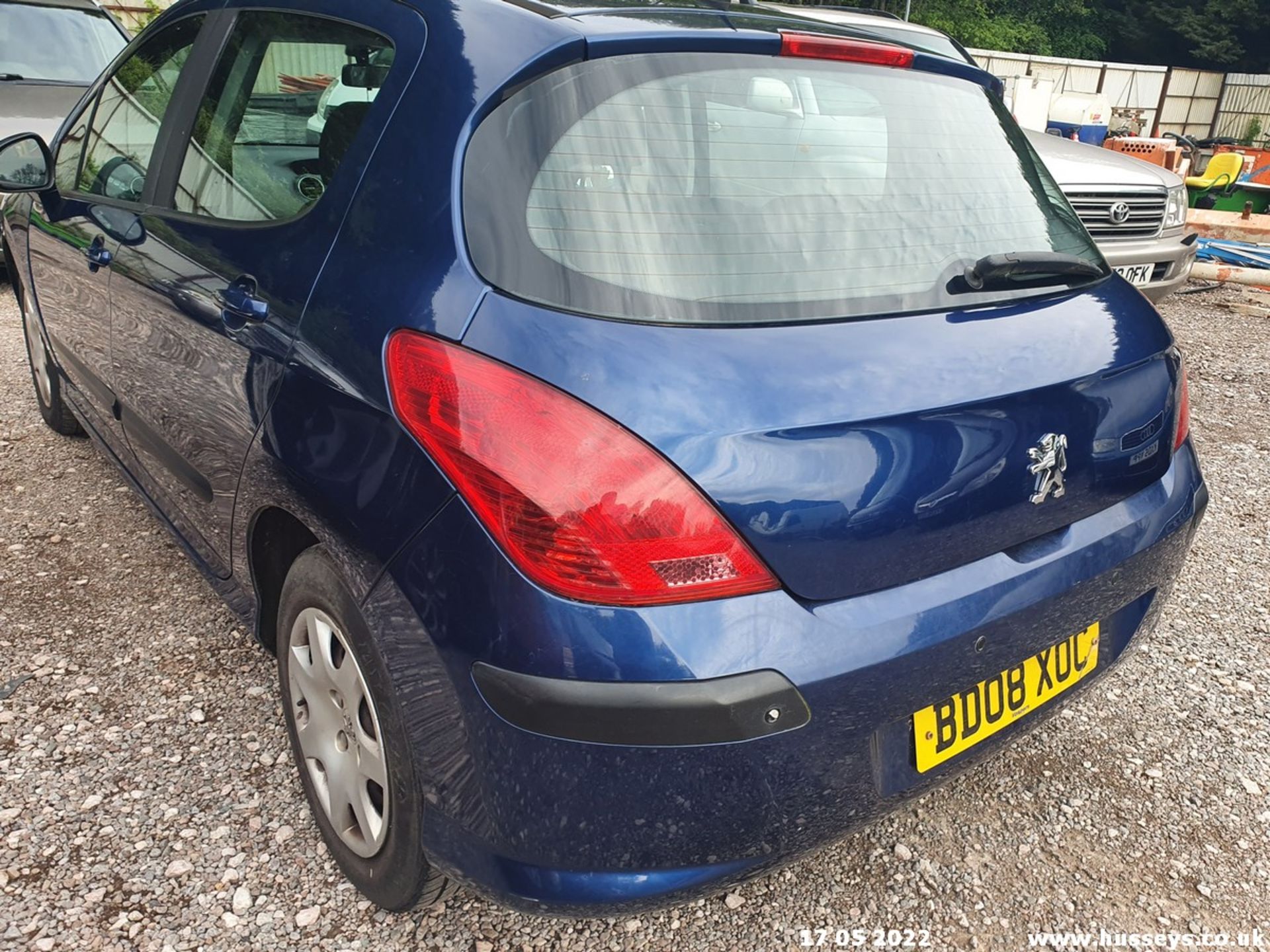 08/08 PEUGEOT 308 S HDI - 1560cc 5dr Hatchback (Blue, 89k) - Image 22 of 36