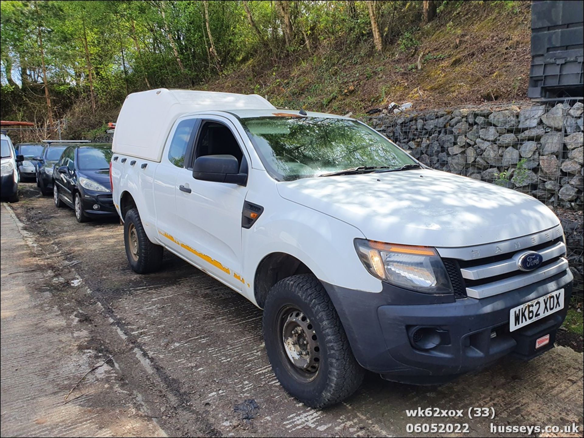 12/62 FORD RANGER XL 4X4 TDCI - 2198cc 3dr (White, 105k) - Image 34 of 34