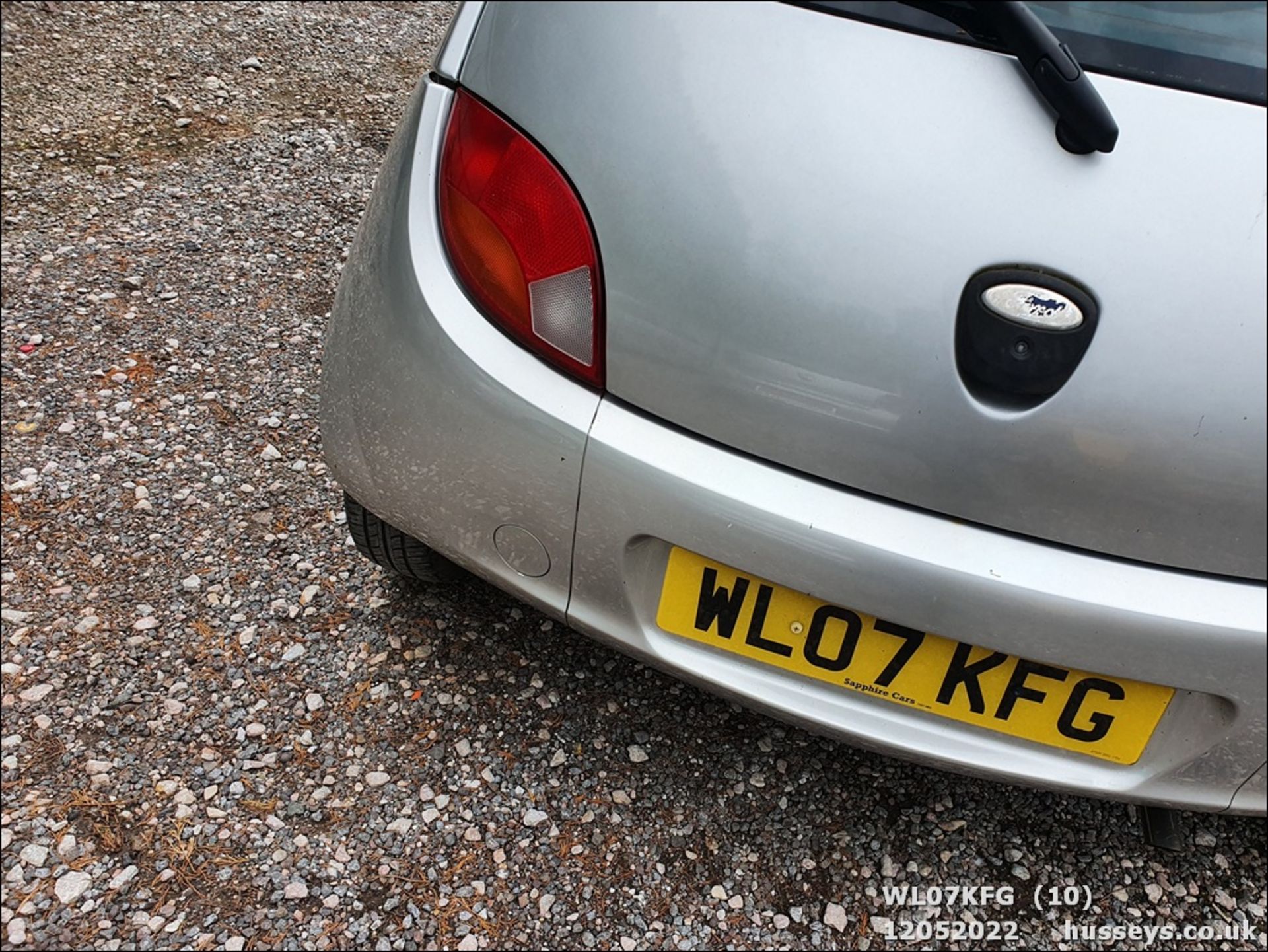 07/07 FORD KA STYLE CLIMATE - 1297cc 3dr Hatchback (Silver, 64k) - Image 12 of 35