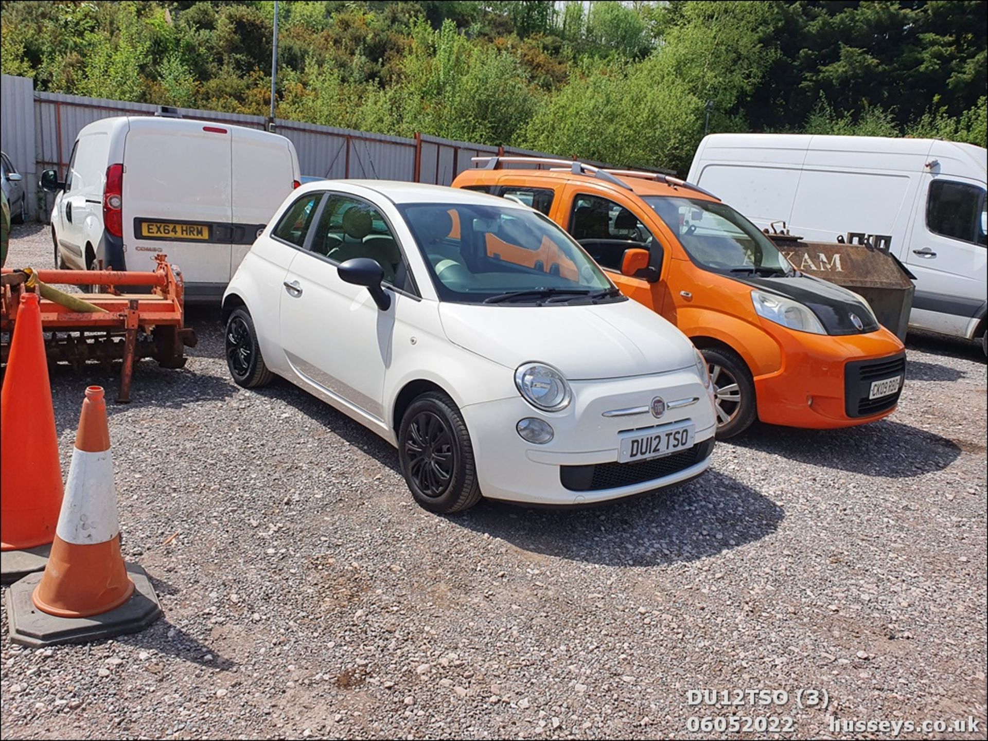 12/12 FIAT 500 POP - 1242cc 3dr Hatchback (White, 126k) - Image 3 of 30