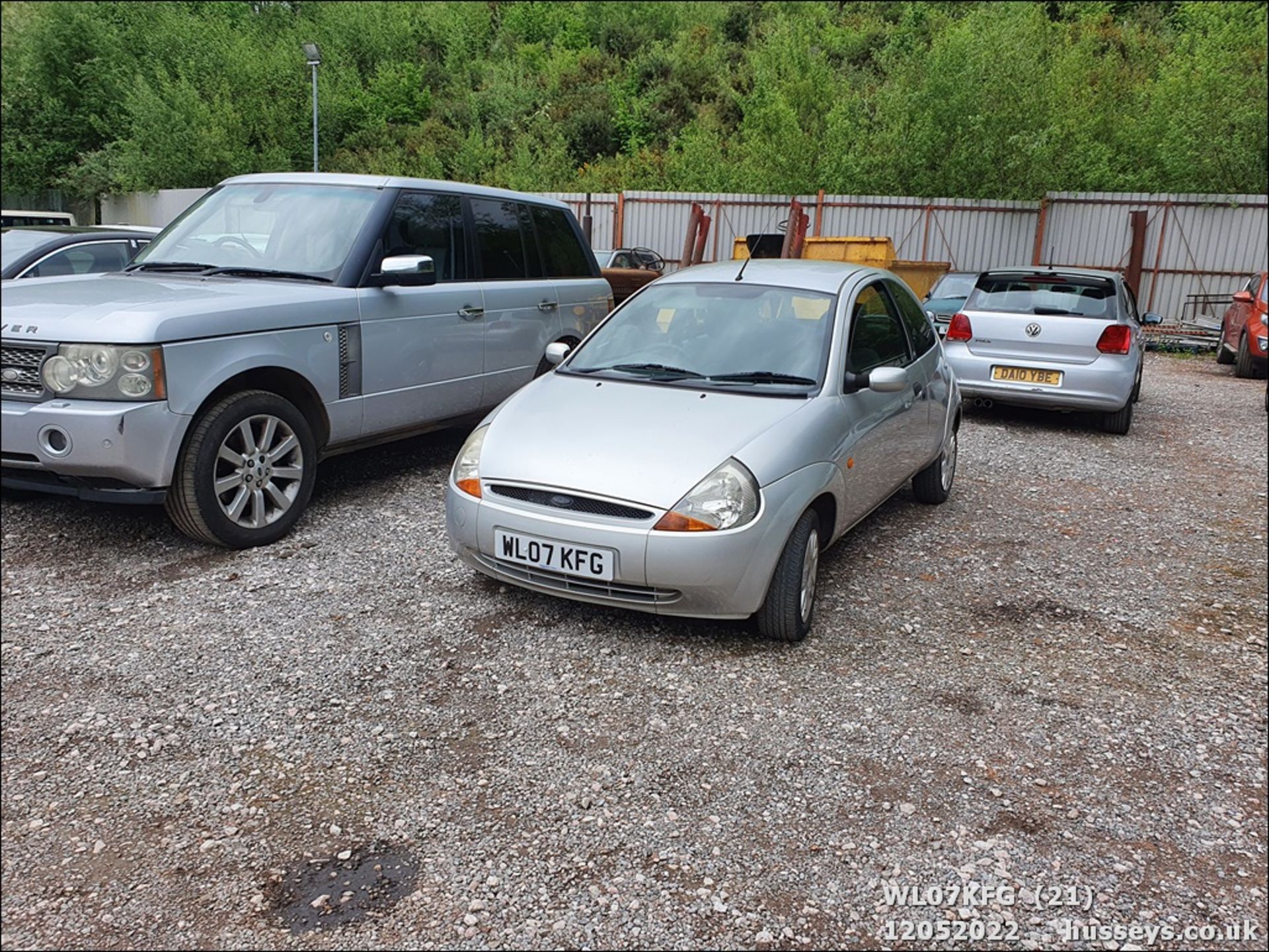 07/07 FORD KA STYLE CLIMATE - 1297cc 3dr Hatchback (Silver, 64k) - Image 19 of 35