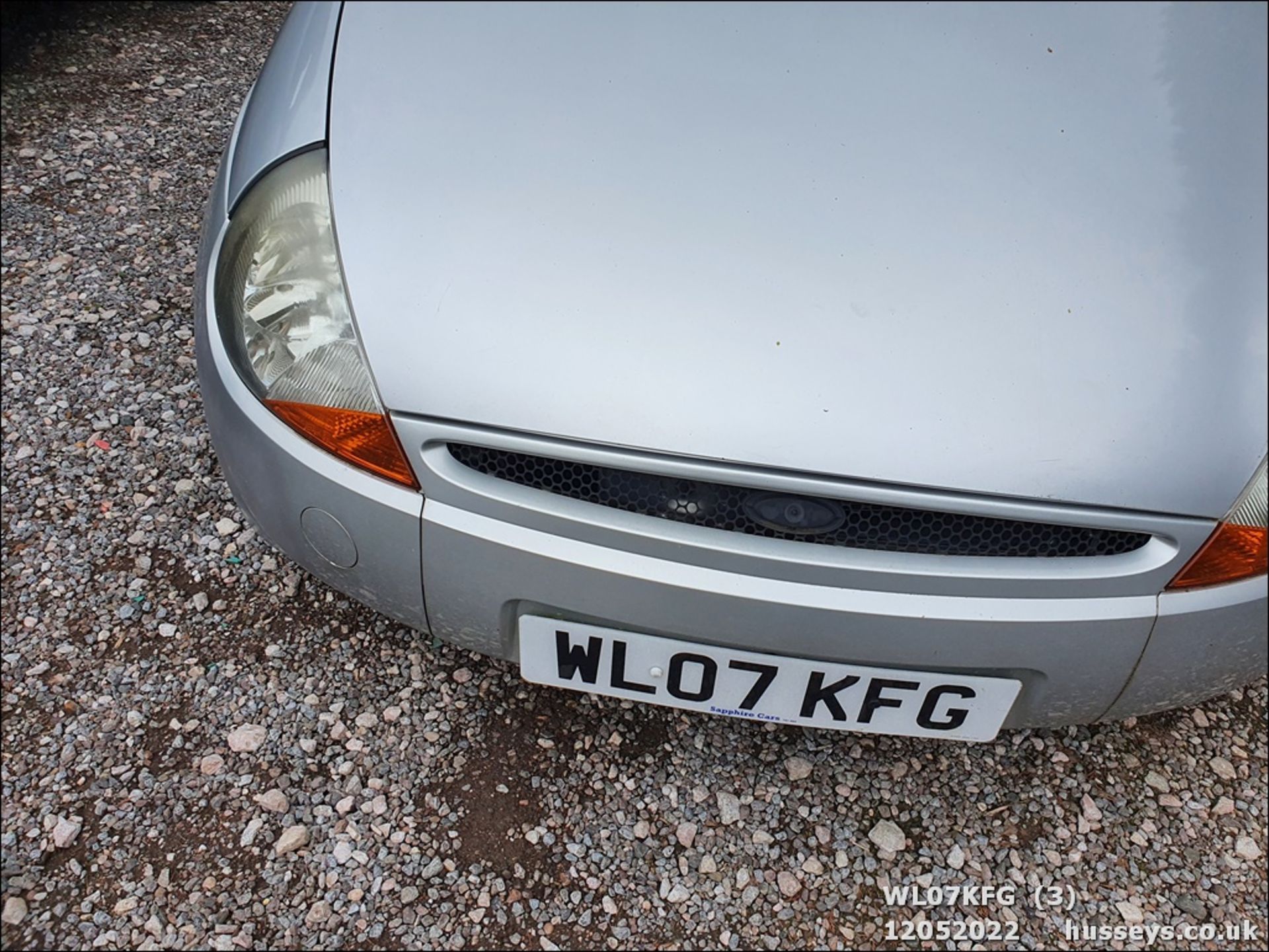 07/07 FORD KA STYLE CLIMATE - 1297cc 3dr Hatchback (Silver, 64k) - Image 5 of 35