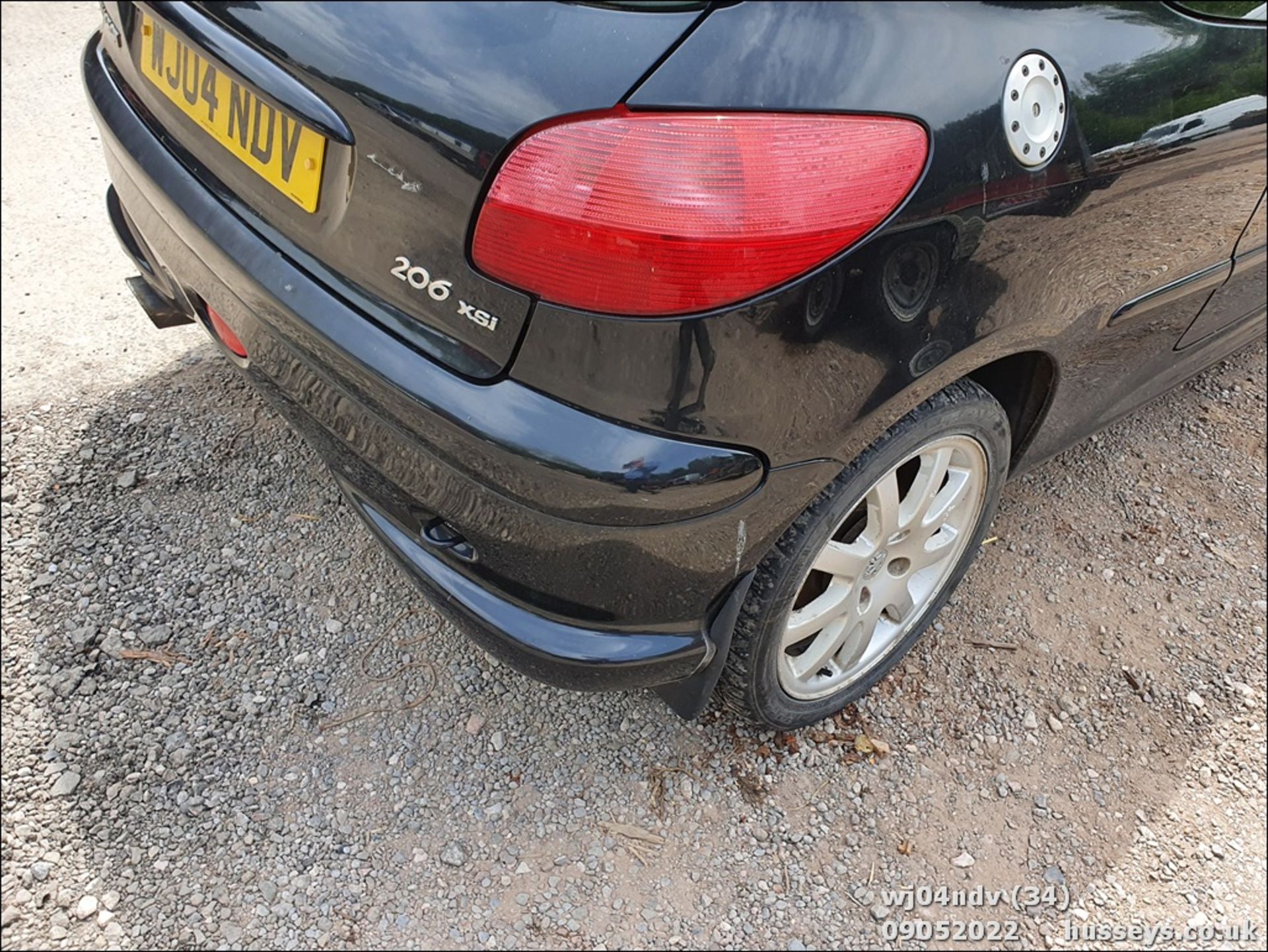 04/04 PEUGEOT 206 XSI TDI - 1997cc 3dr Hatchback (Black, 172k) - Image 34 of 43