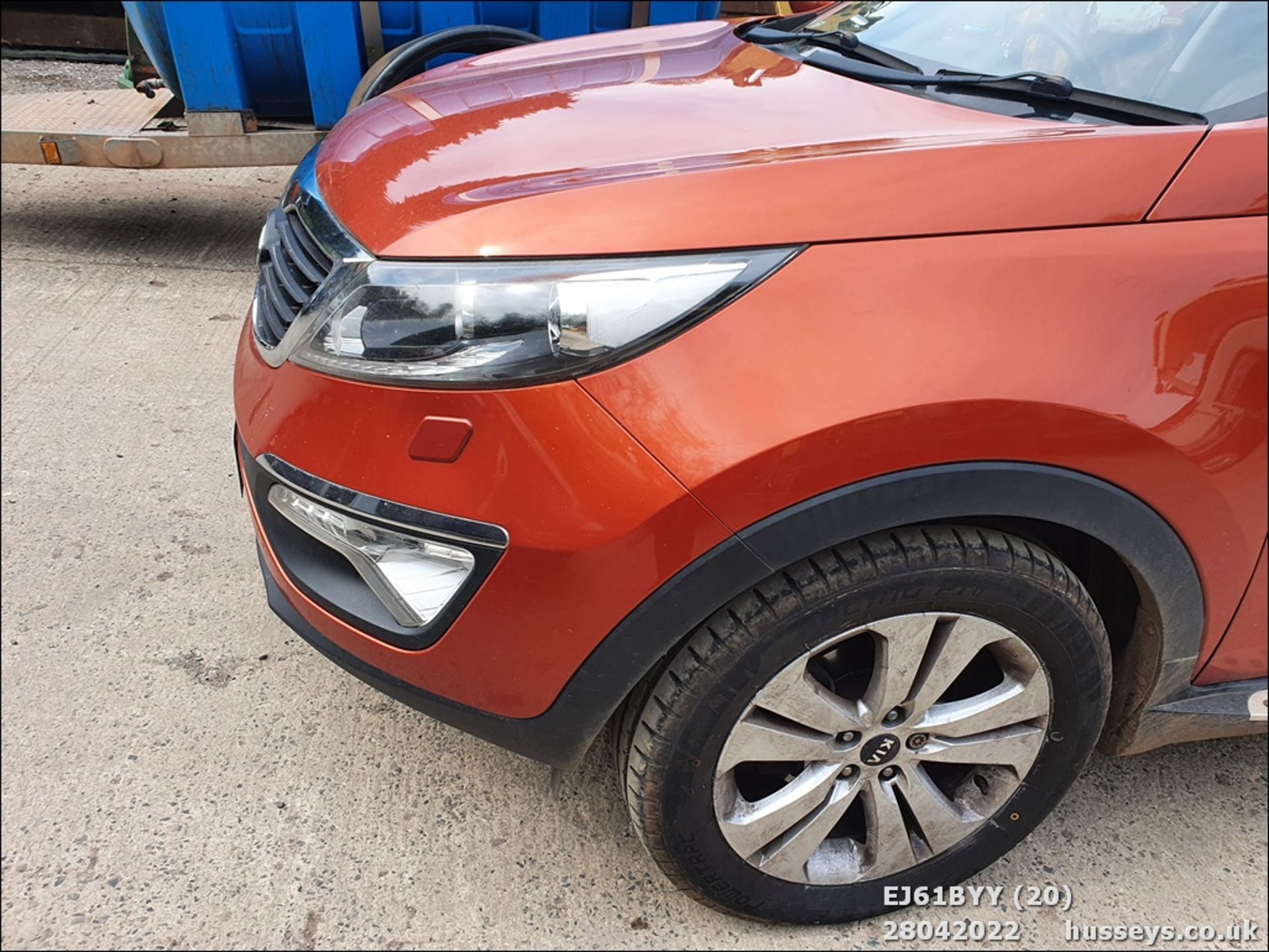 11/61 KIA SPORTAGE 3 SAT NAV CRDI - 1685cc 5dr Estate (Orange, 192k) - Image 20 of 27