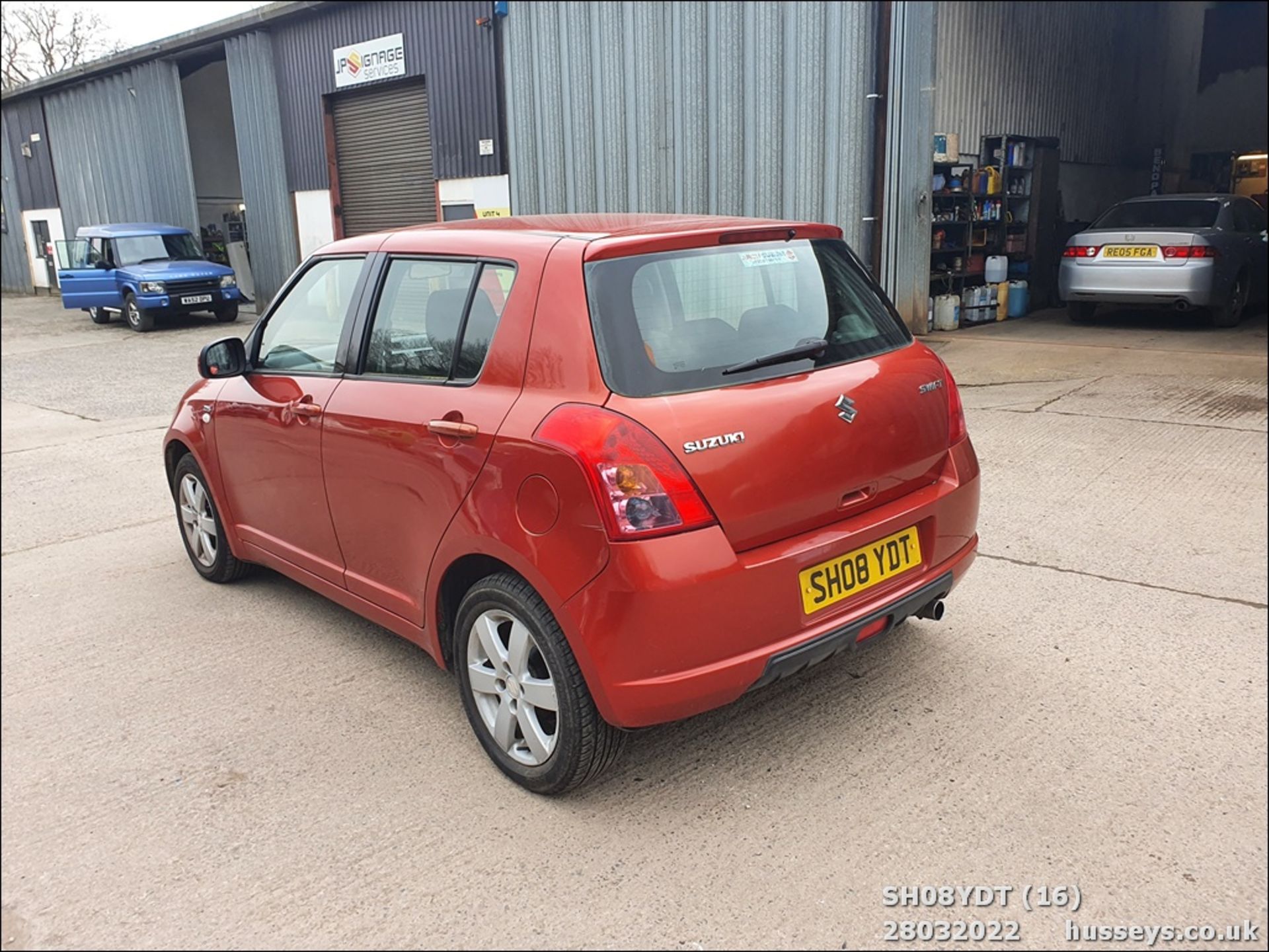 08/08 SUZUKI SWIFT DDIS - 1248cc 5dr Hatchback (Orange) - Image 9 of 40