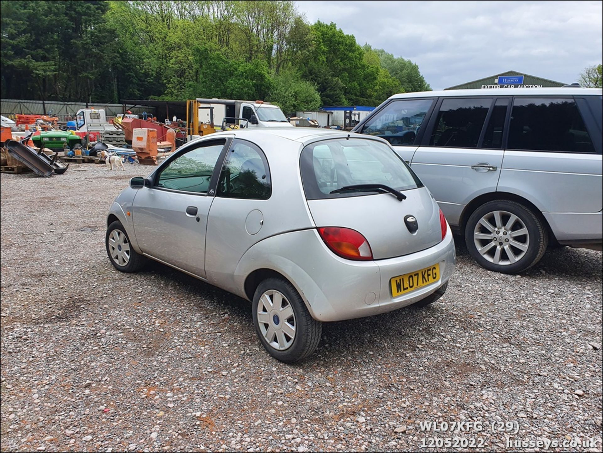 07/07 FORD KA STYLE CLIMATE - 1297cc 3dr Hatchback (Silver, 64k) - Image 25 of 35