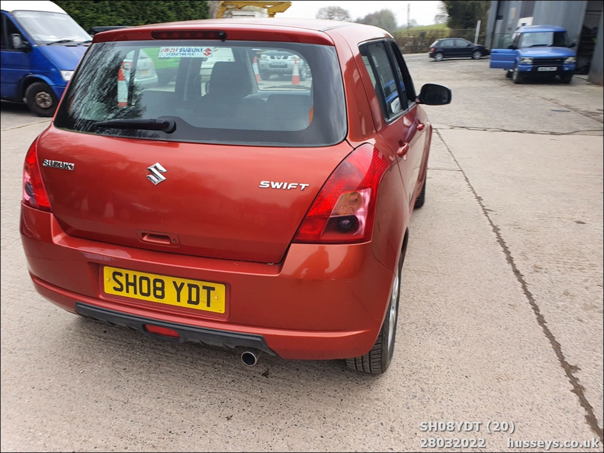 08/08 SUZUKI SWIFT DDIS - 1248cc 5dr Hatchback (Orange) - Image 4 of 40