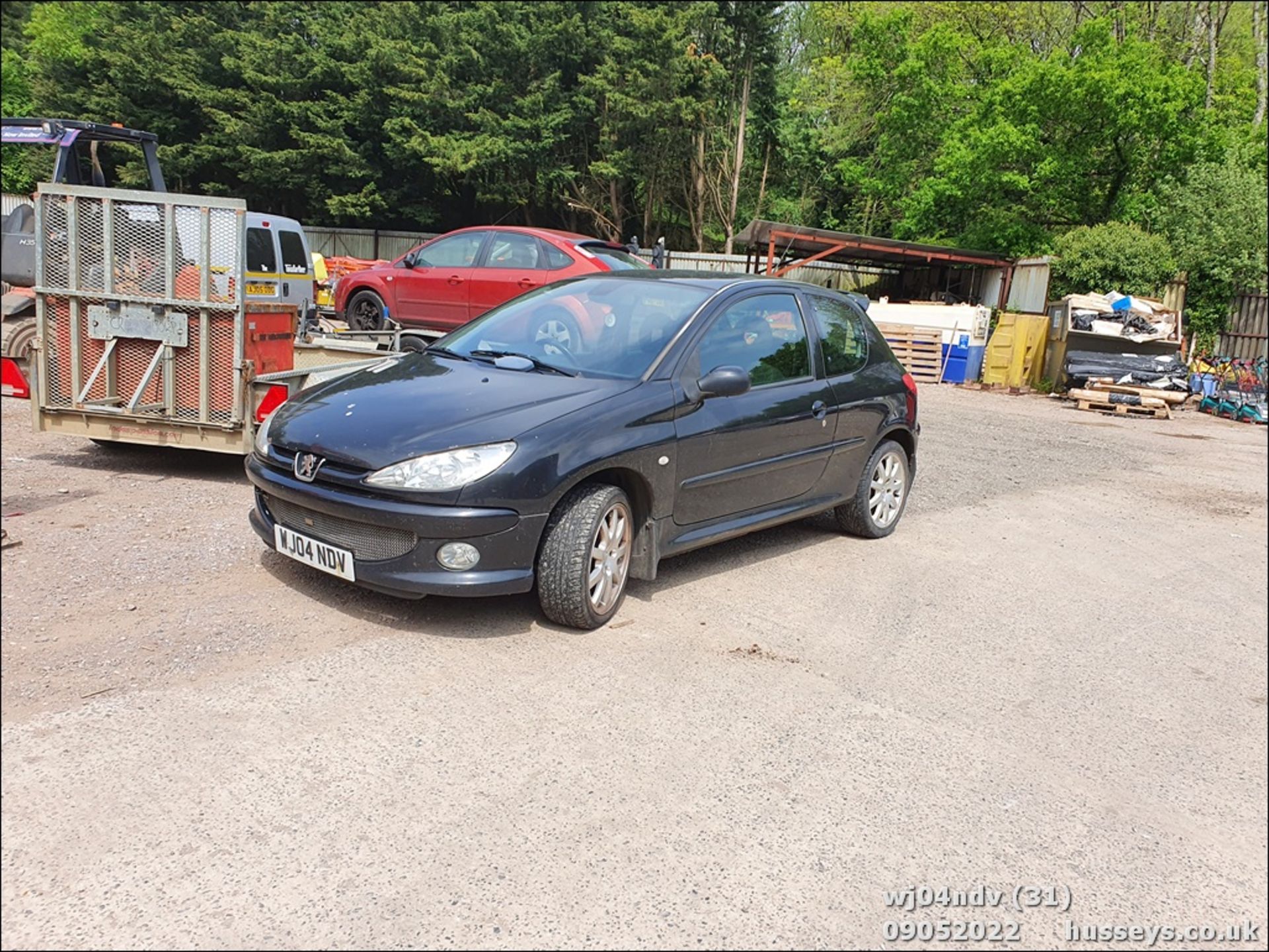 04/04 PEUGEOT 206 XSI TDI - 1997cc 3dr Hatchback (Black, 172k) - Image 31 of 43