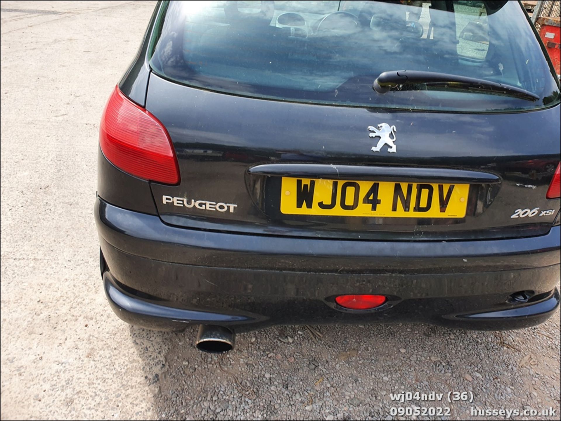 04/04 PEUGEOT 206 XSI TDI - 1997cc 3dr Hatchback (Black, 172k) - Image 36 of 43