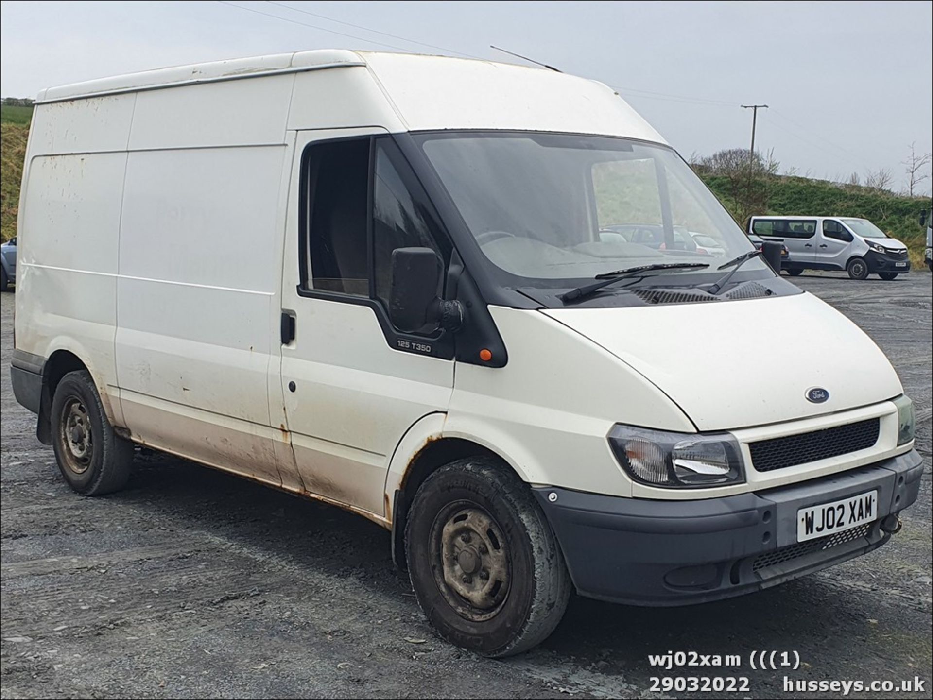 02/02 FORD TRANSIT 350 MWB TD - 2402cc 5dr Van (White, 132k)