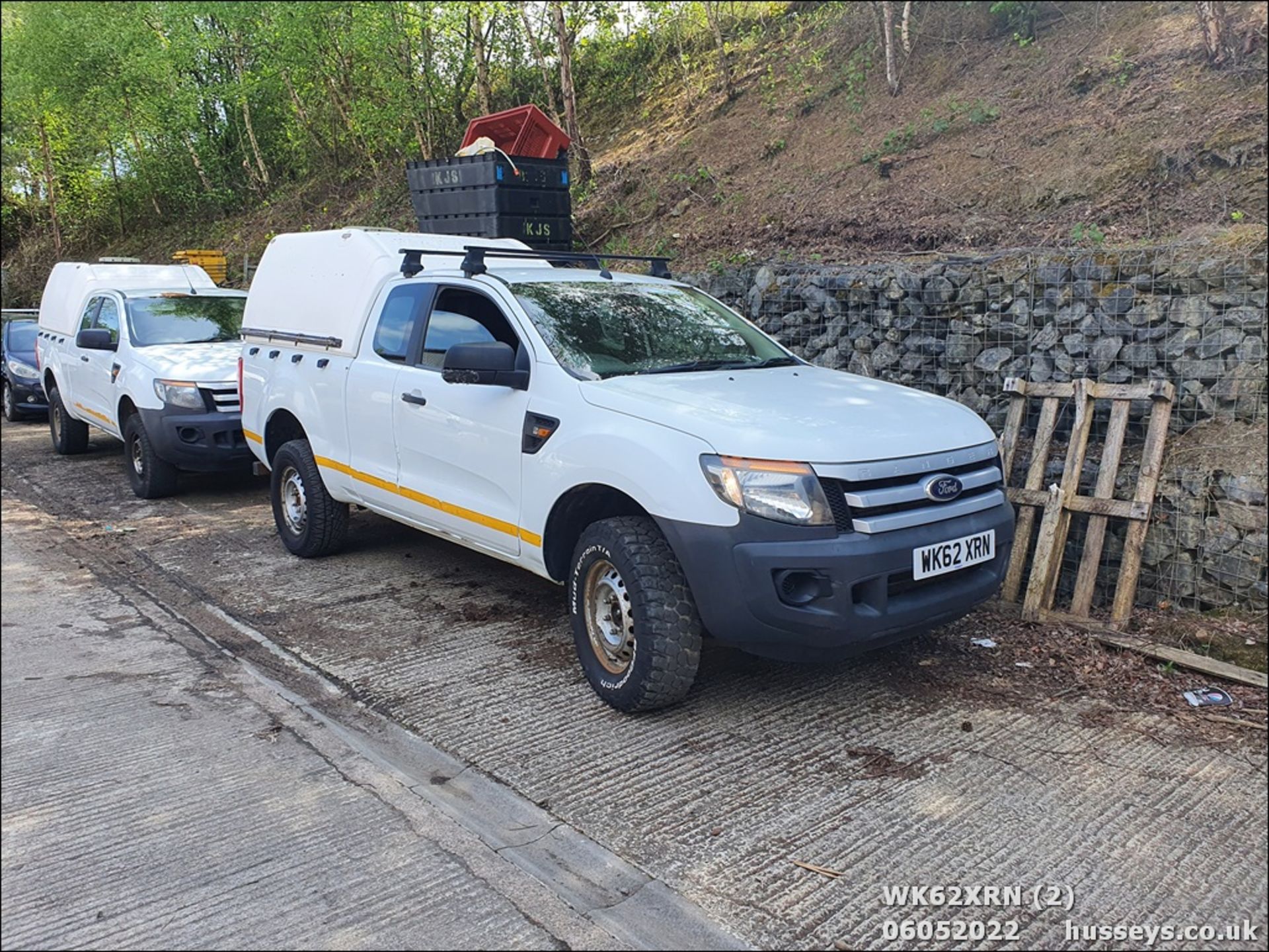 12/62 FORD RANGER XL 4X4 TDCI - 2198cc 5dr Pickup (White, 106k) - Image 3 of 37