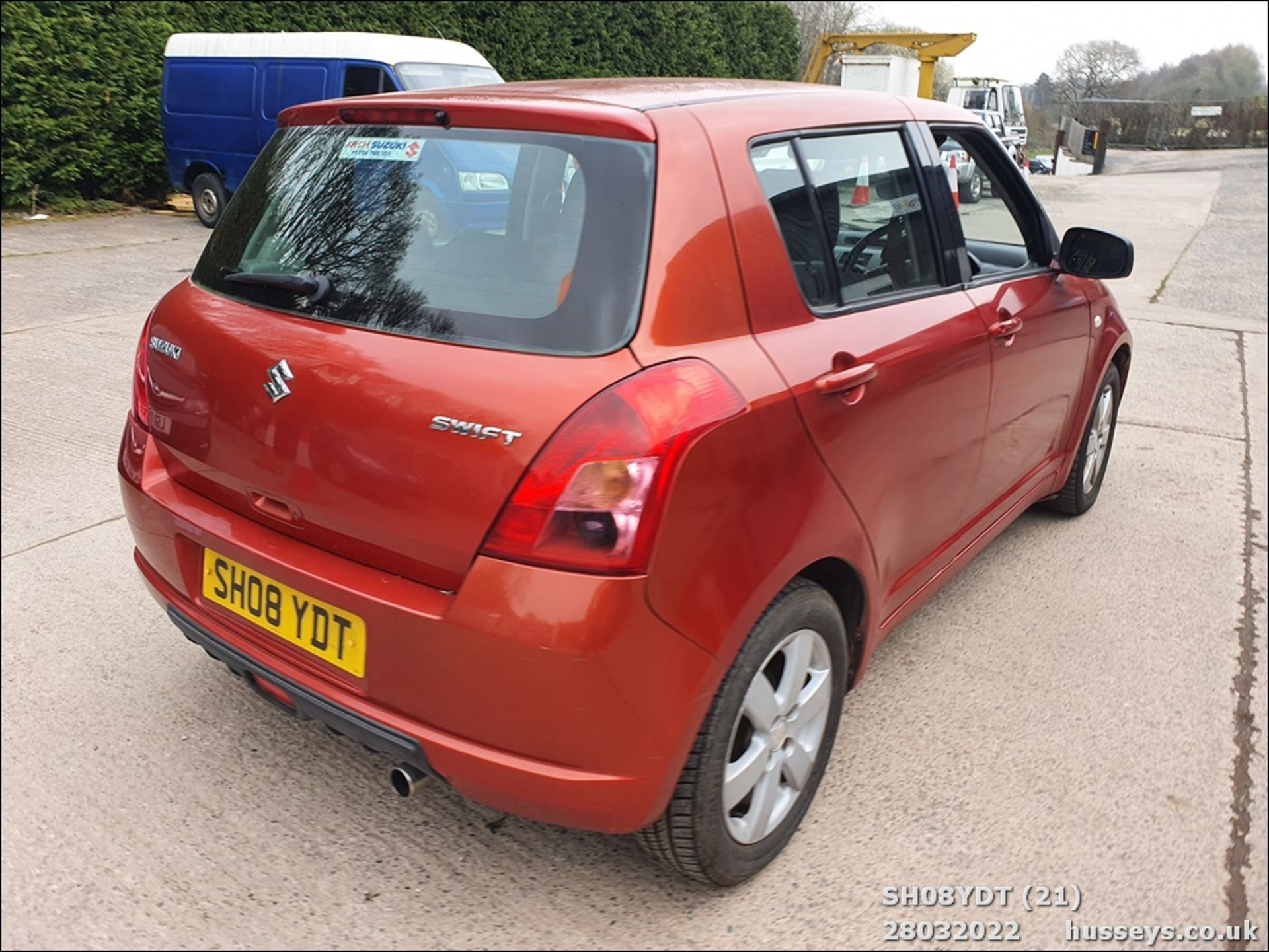 08/08 SUZUKI SWIFT DDIS - 1248cc 5dr Hatchback (Orange) - Image 3 of 40