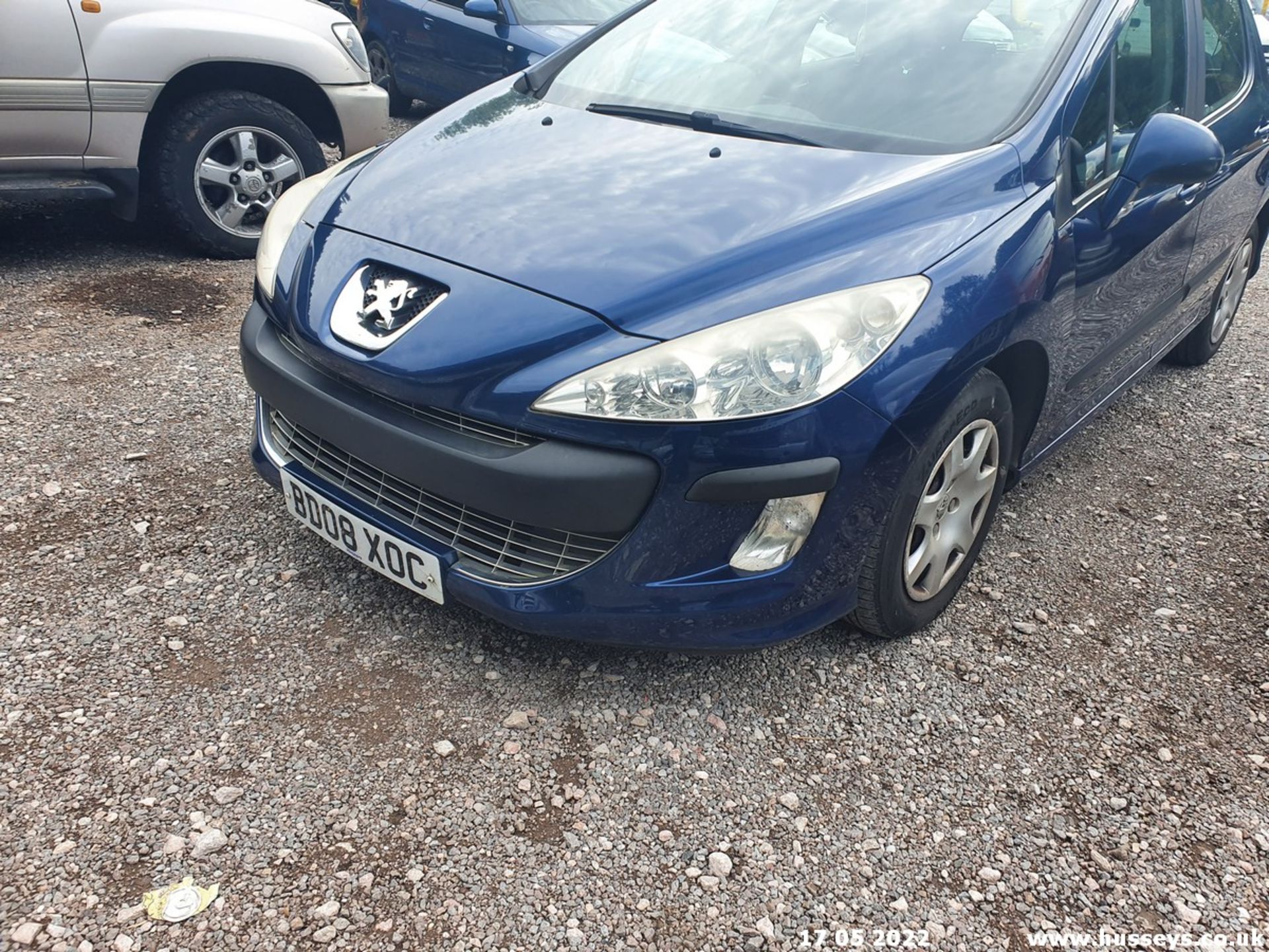 08/08 PEUGEOT 308 S HDI - 1560cc 5dr Hatchback (Blue, 89k) - Image 11 of 36