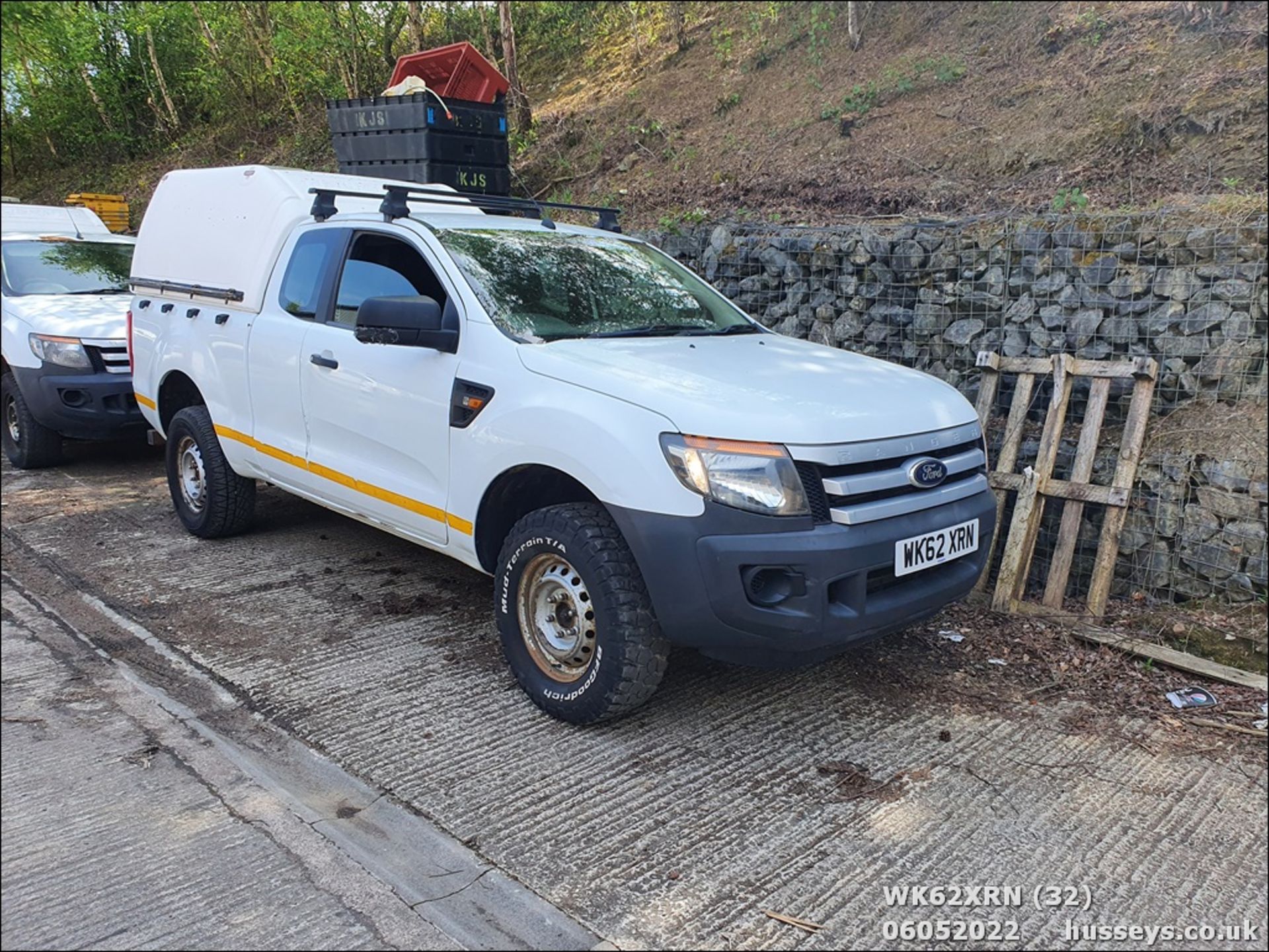 12/62 FORD RANGER XL 4X4 TDCI - 2198cc 5dr Pickup (White, 106k) - Image 33 of 37