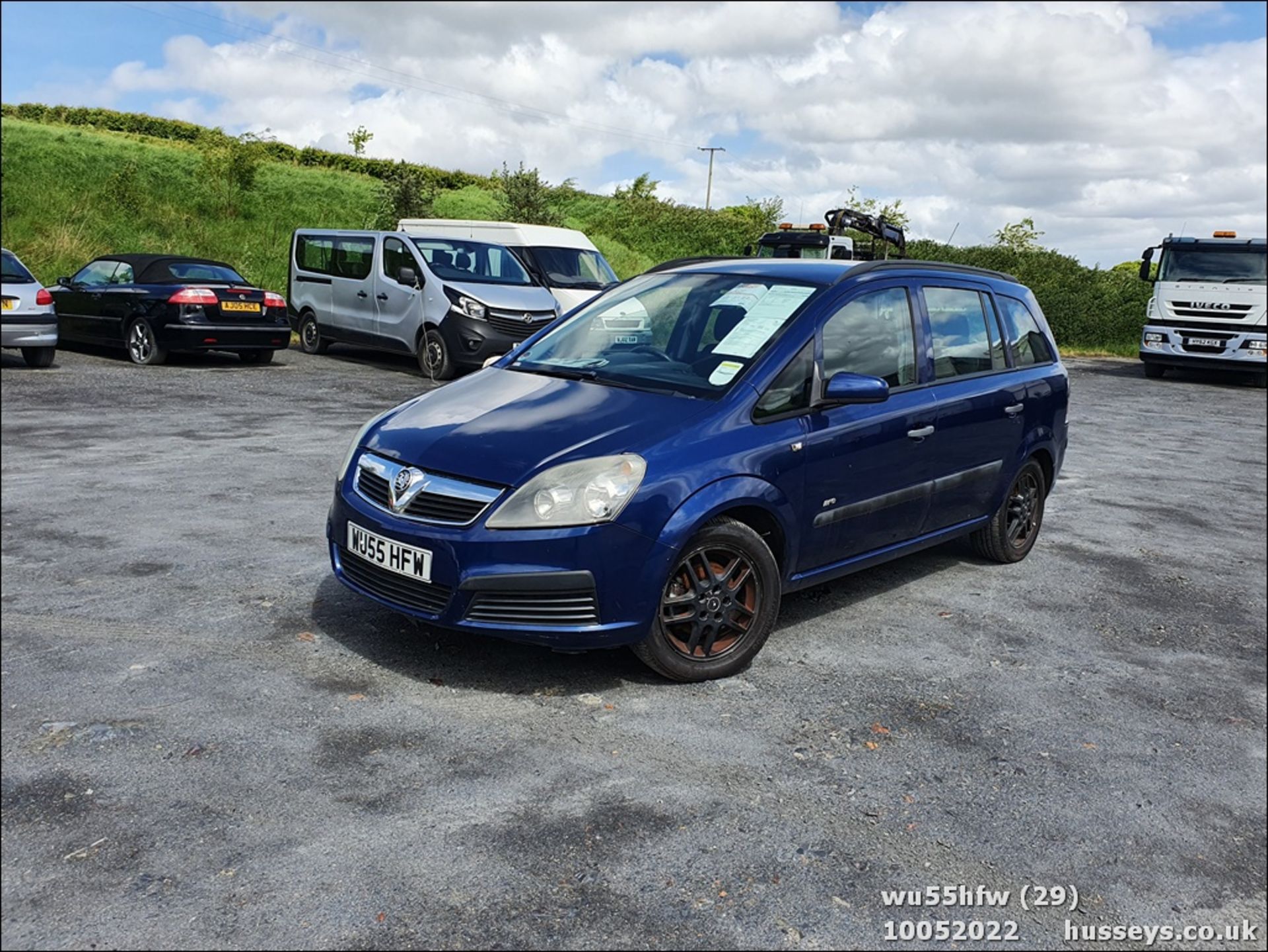 06/55 VAUXHALL ZAFIRA EXPRESSION - 1598cc 5dr MPV (Blue) - Image 29 of 38