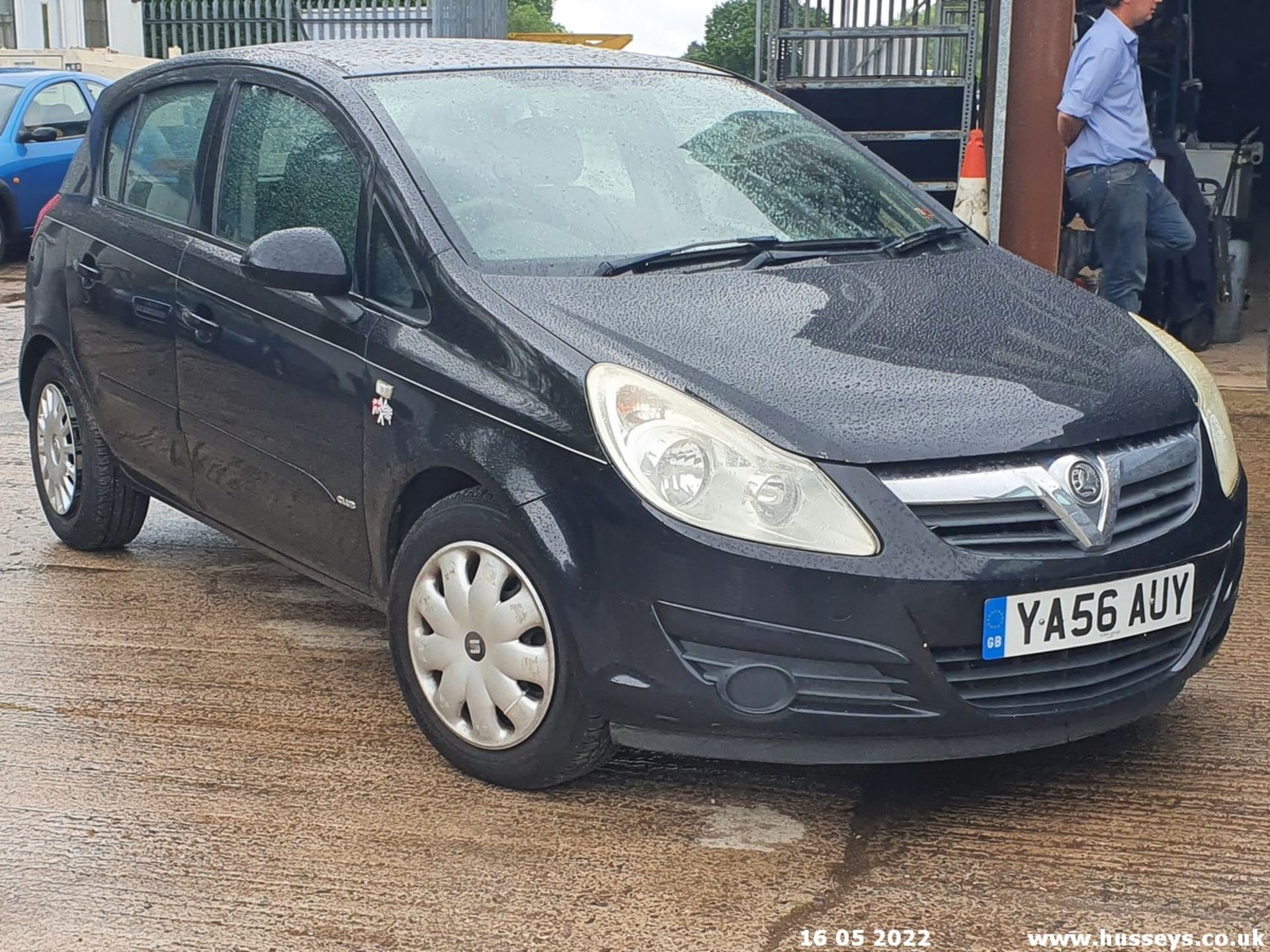 07/56 VAUXHALL CORSA CLUB A/C - 1364cc 5dr Hatchback (Black, 131k)