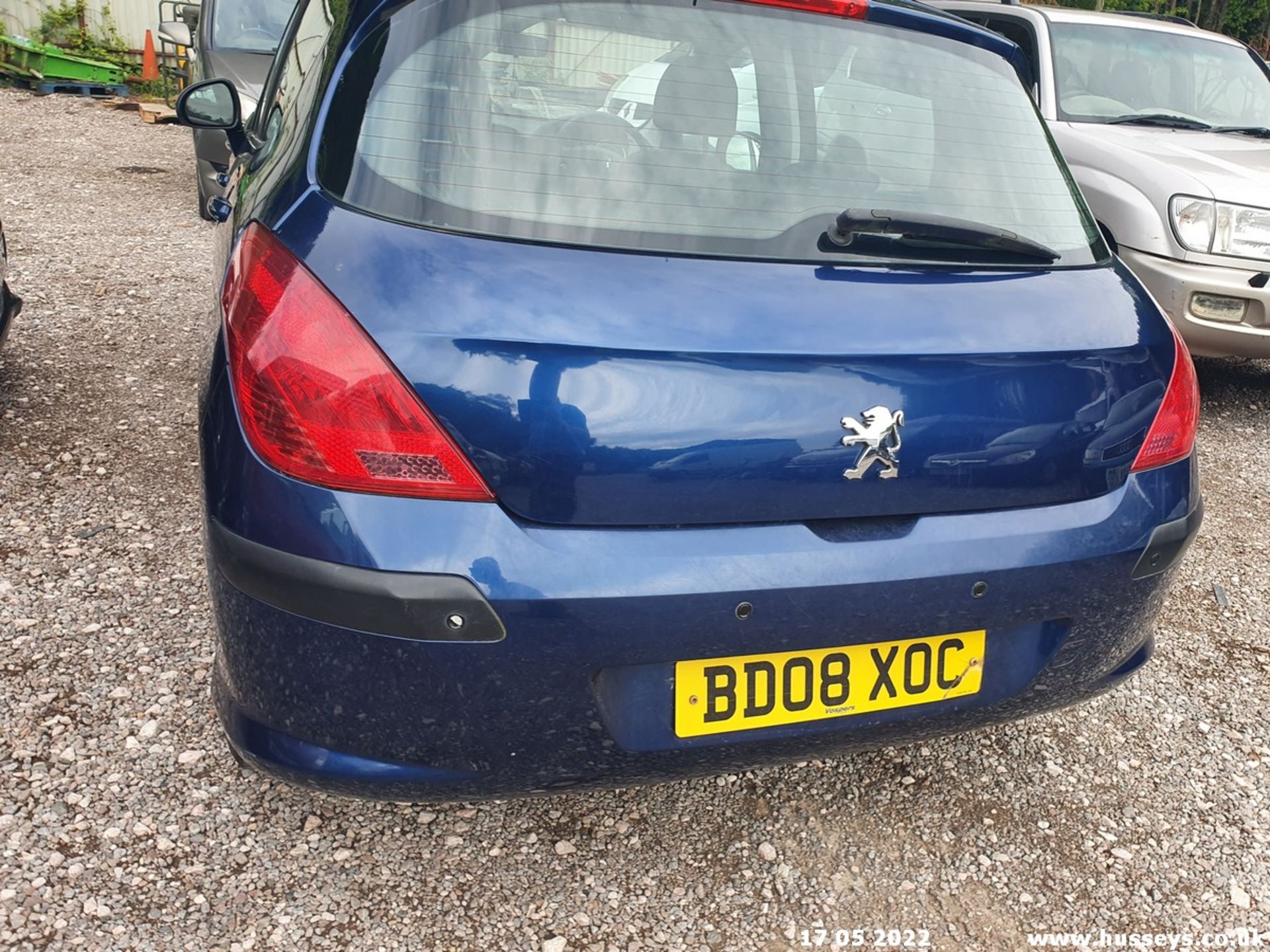 08/08 PEUGEOT 308 S HDI - 1560cc 5dr Hatchback (Blue, 89k) - Image 21 of 36