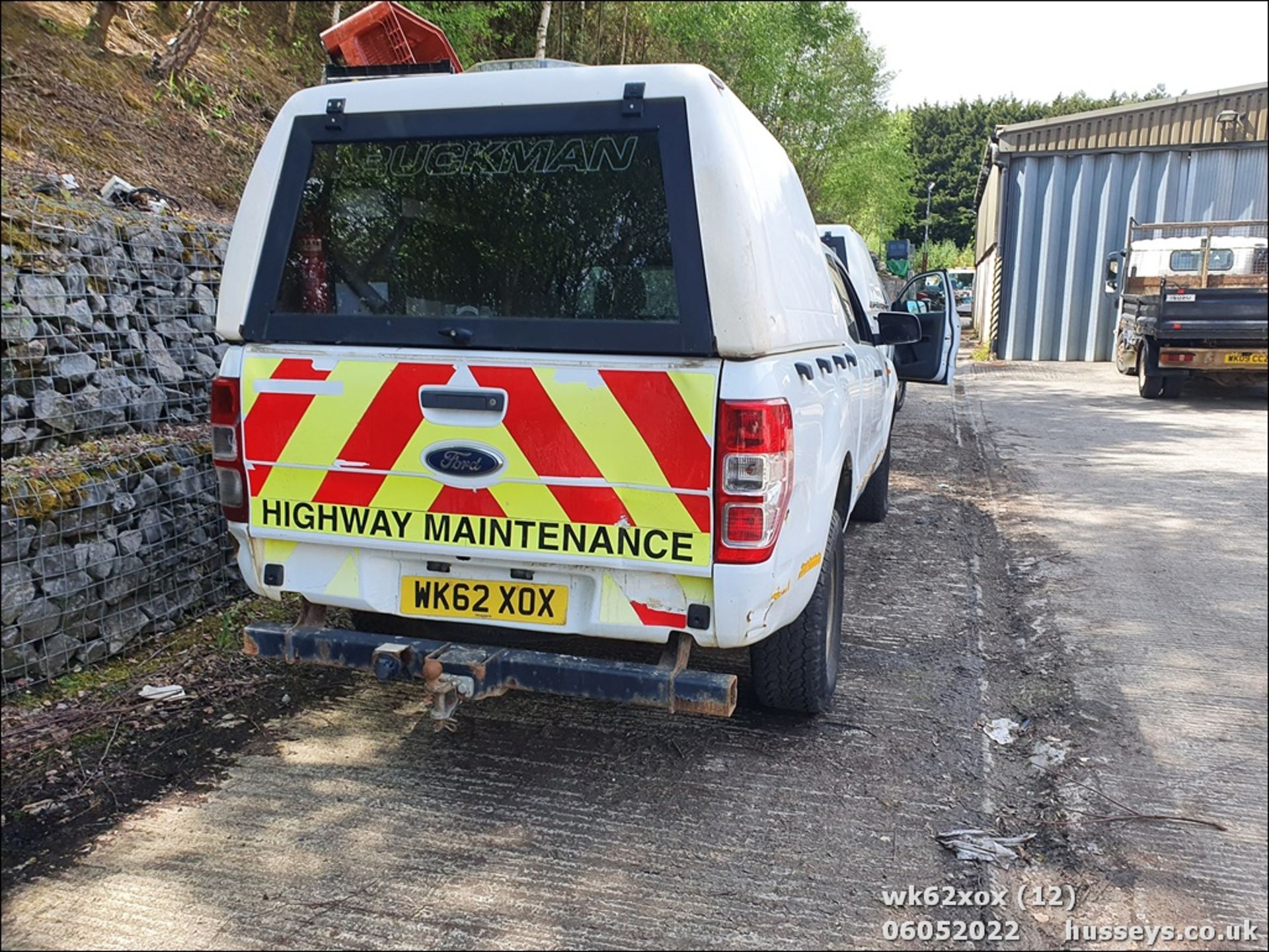 12/62 FORD RANGER XL 4X4 TDCI - 2198cc 3dr (White, 105k) - Image 13 of 34