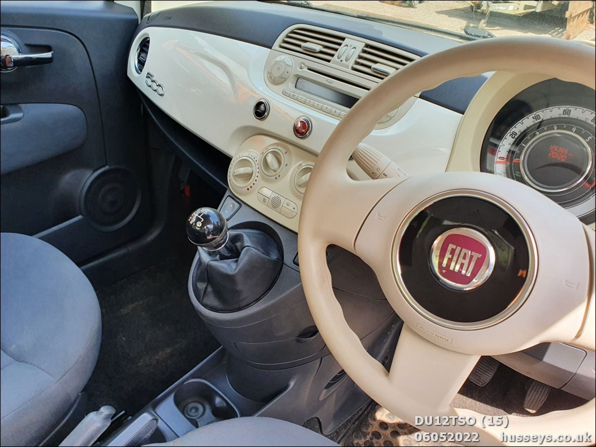 12/12 FIAT 500 POP - 1242cc 3dr Hatchback (White, 126k) - Image 15 of 30