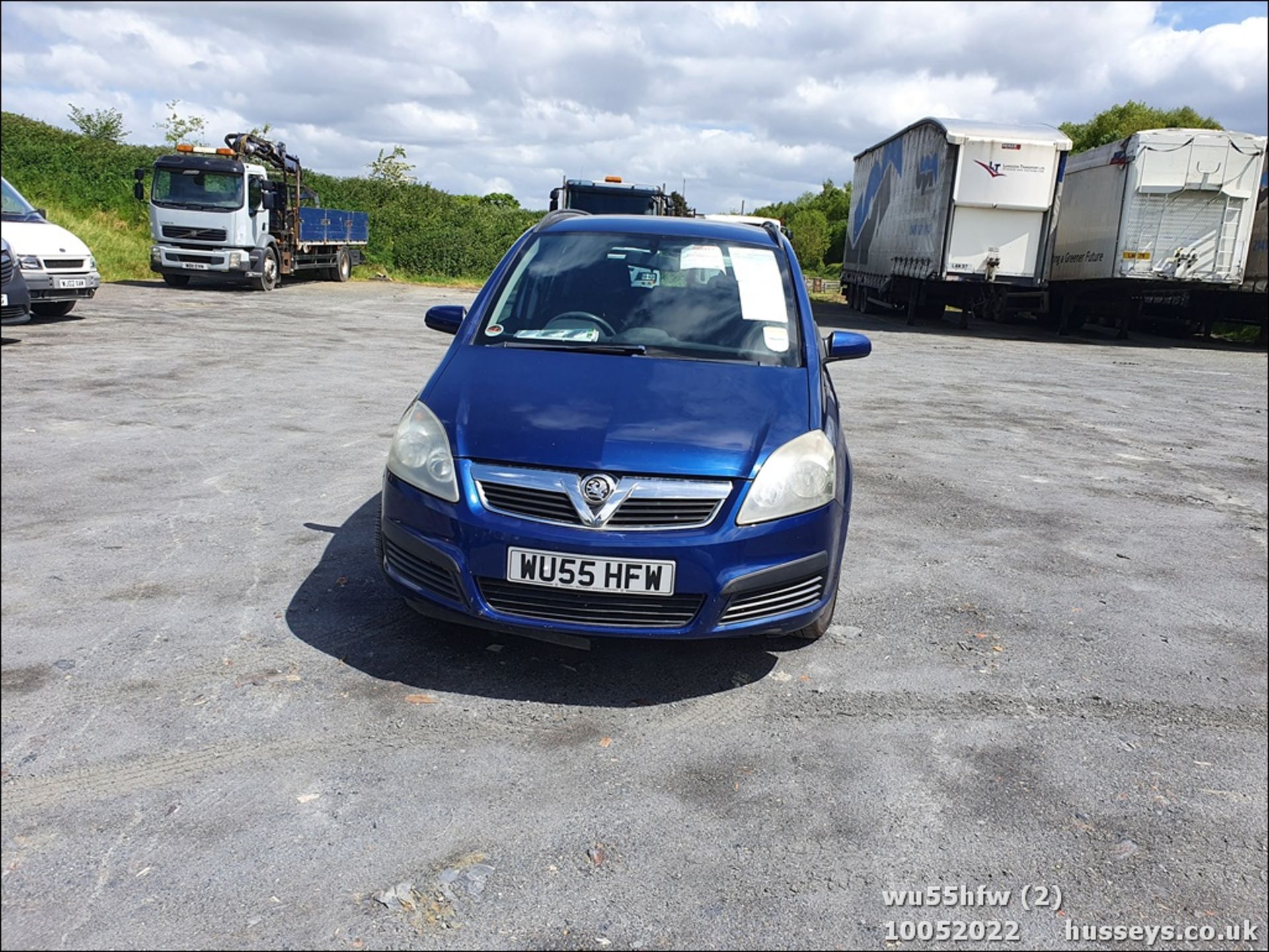 06/55 VAUXHALL ZAFIRA EXPRESSION - 1598cc 5dr MPV (Blue) - Image 3 of 38