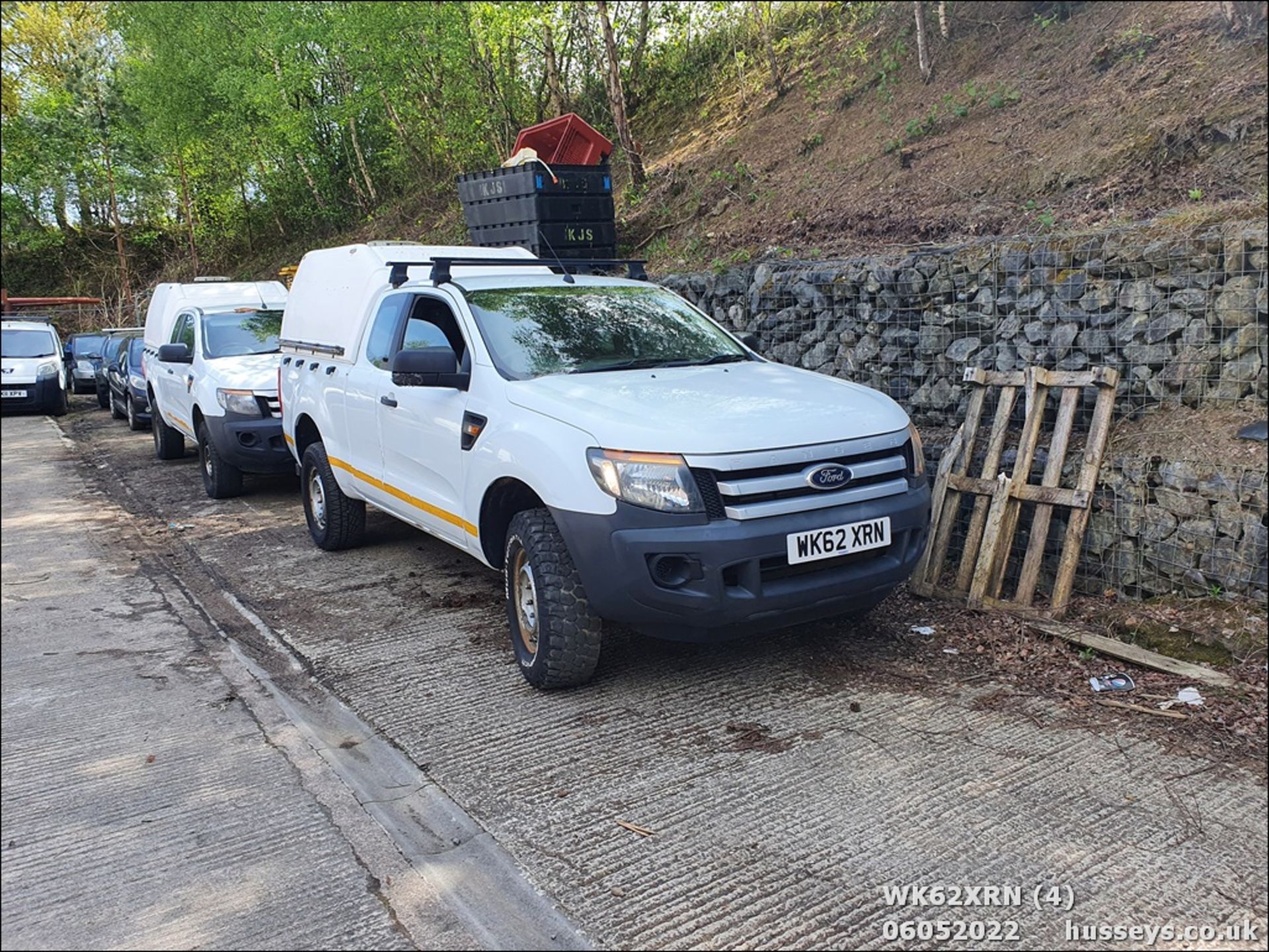 12/62 FORD RANGER XL 4X4 TDCI - 2198cc 5dr Pickup (White, 106k) - Image 5 of 37