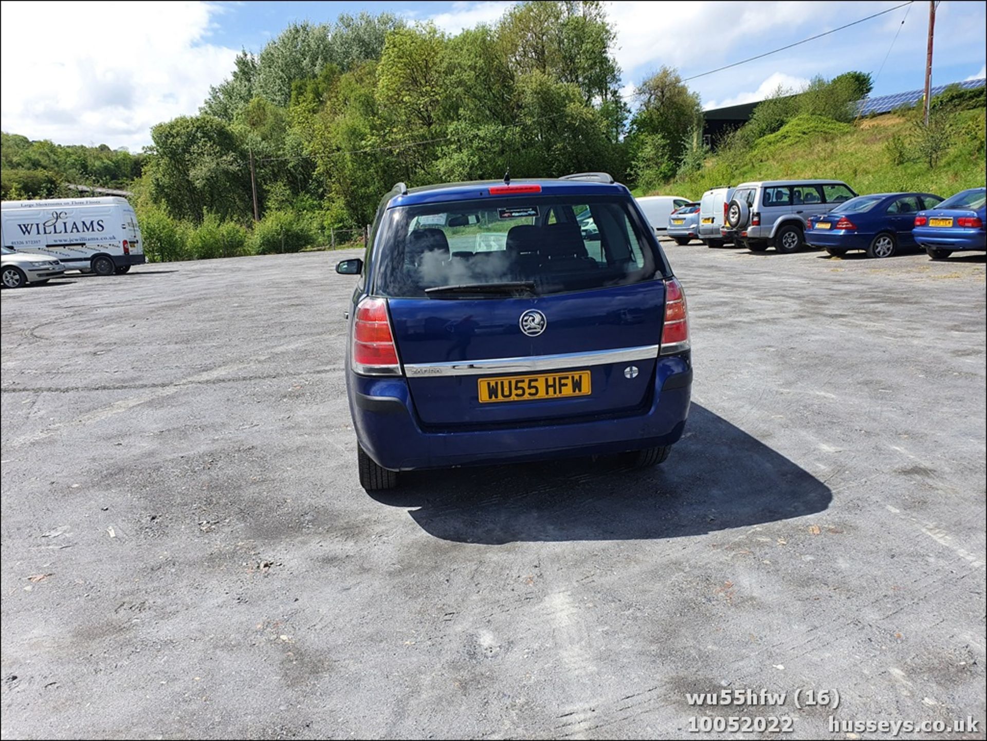 06/55 VAUXHALL ZAFIRA EXPRESSION - 1598cc 5dr MPV (Blue) - Image 16 of 38