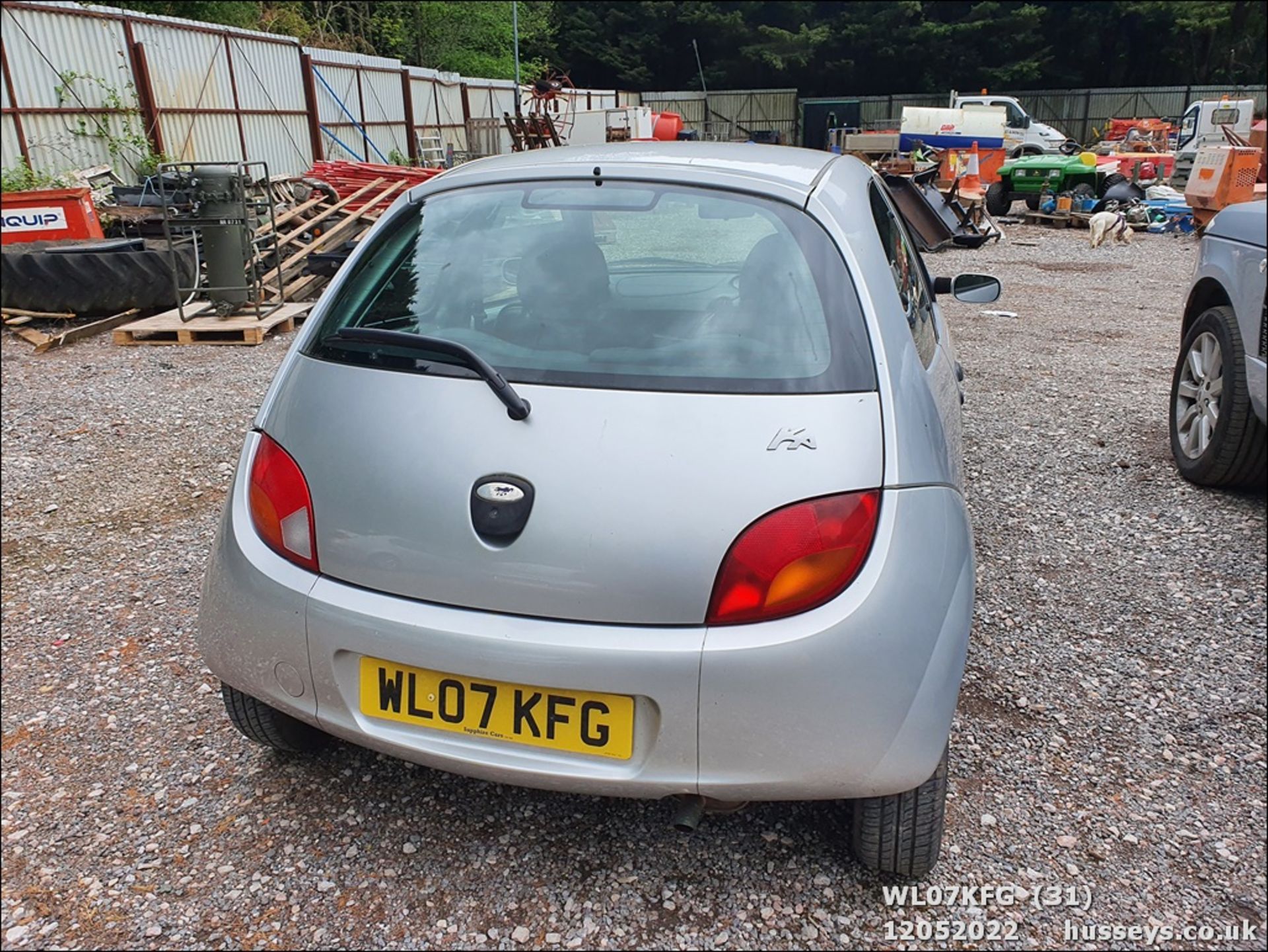 07/07 FORD KA STYLE CLIMATE - 1297cc 3dr Hatchback (Silver, 64k) - Image 27 of 35