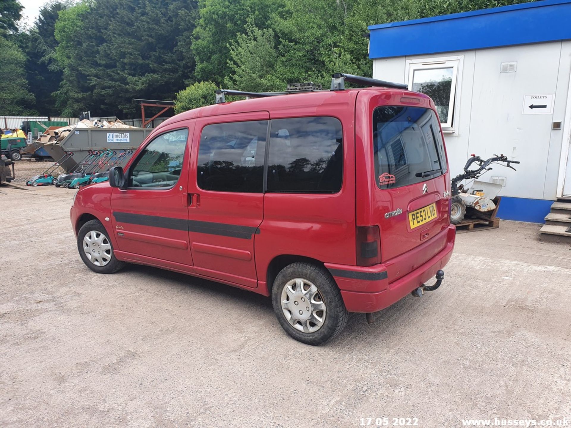 03/53 CITROEN BERLINGO M-SPACE FORTE D - 1868cc 5dr MPV (Red, 119k) - Image 21 of 42