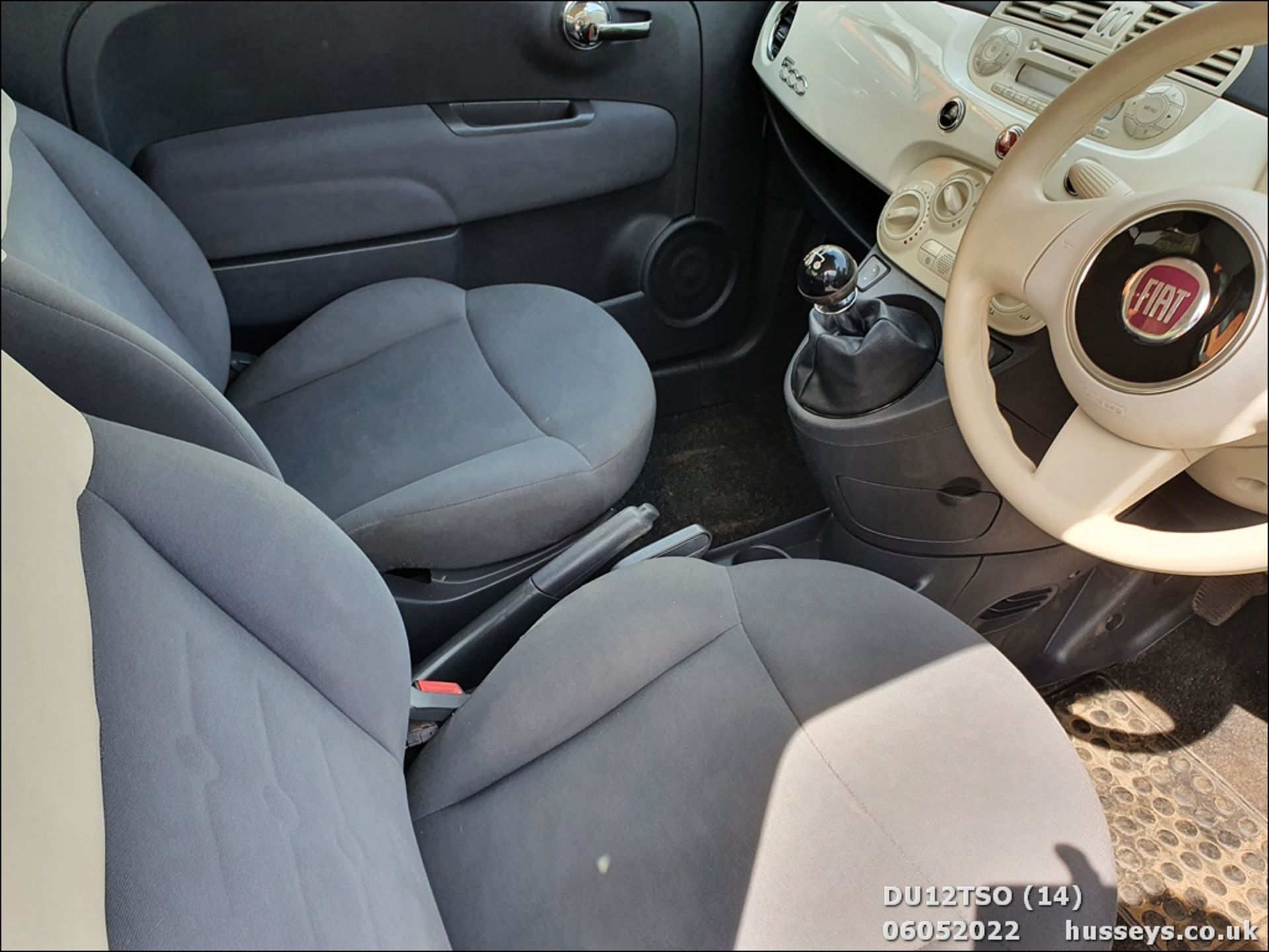 12/12 FIAT 500 POP - 1242cc 3dr Hatchback (White, 126k) - Image 14 of 30