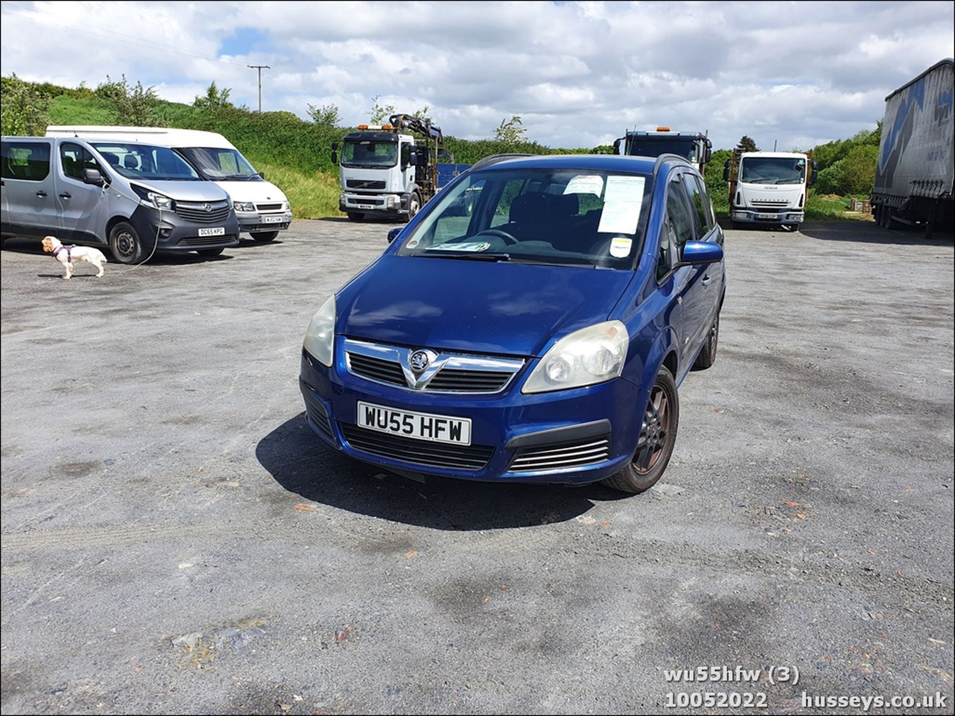 06/55 VAUXHALL ZAFIRA EXPRESSION - 1598cc 5dr MPV (Blue) - Image 4 of 38