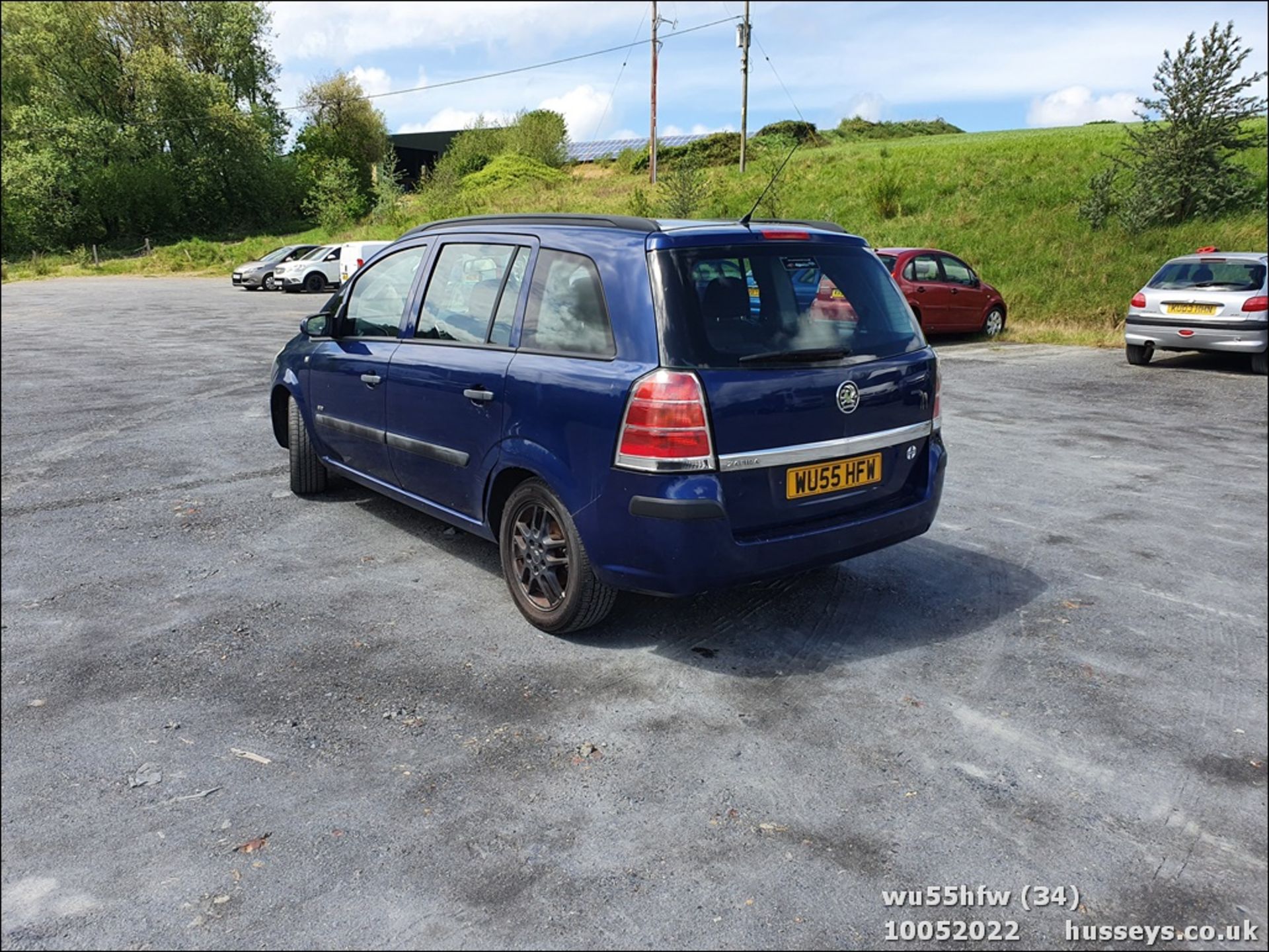 06/55 VAUXHALL ZAFIRA EXPRESSION - 1598cc 5dr MPV (Blue) - Image 34 of 38